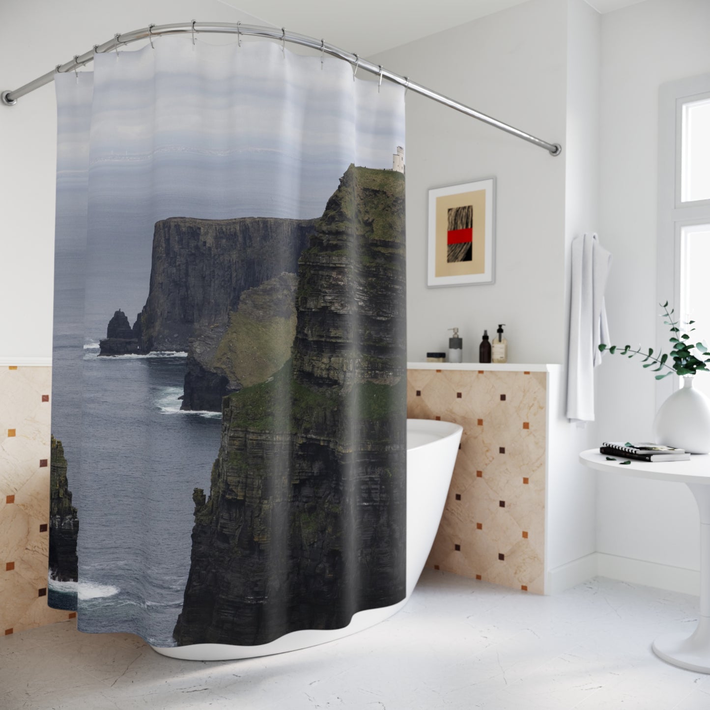 Cliffs of Moher II - Shower curtain