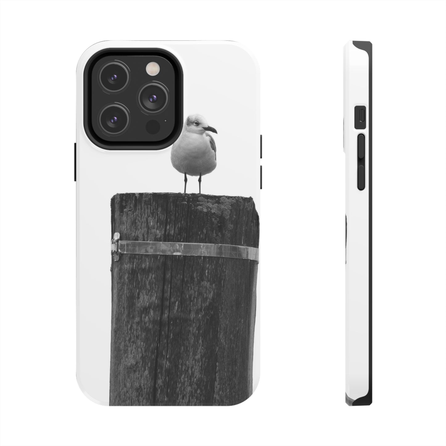 Gull on a Post Tough Phone Cases, Case-Mate