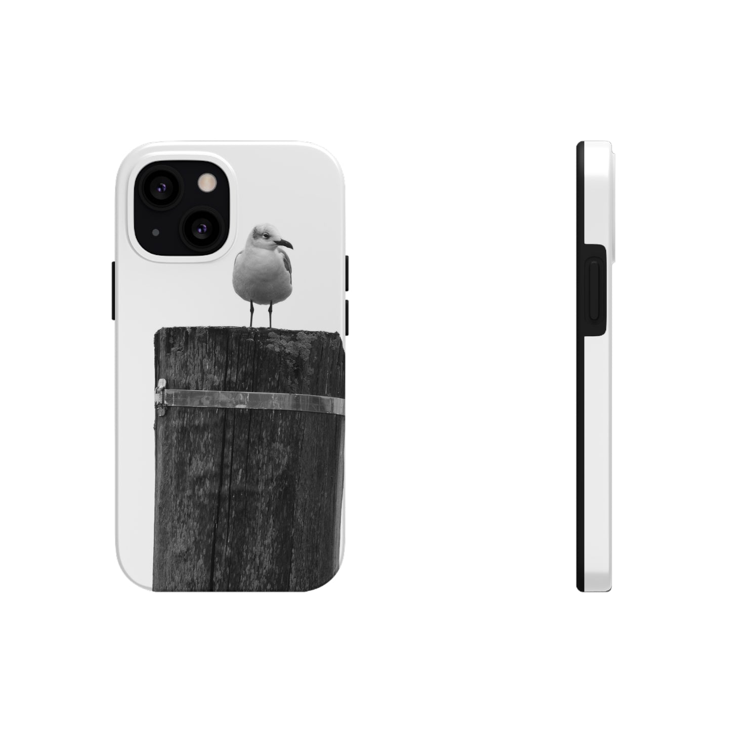 Gull on a Post Tough Phone Cases, Case-Mate