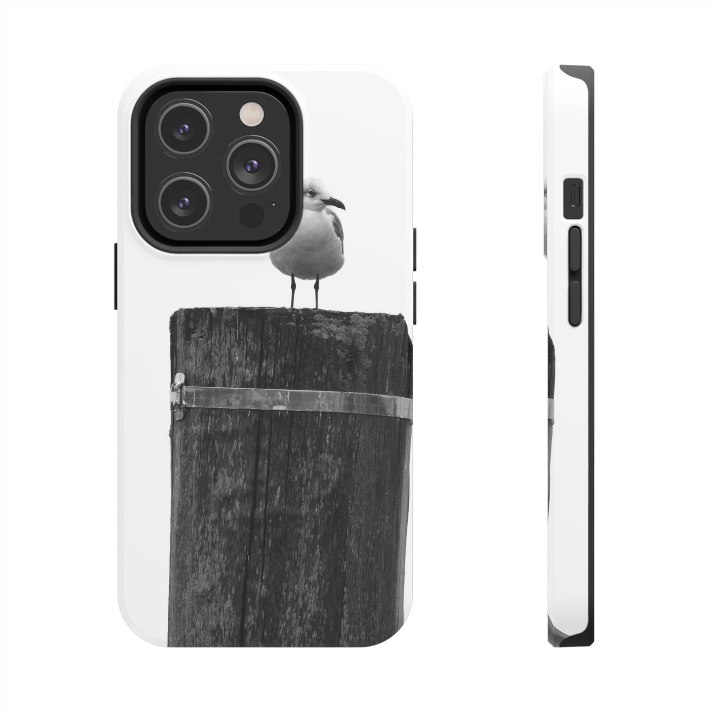 Gull on a Post Tough Phone Cases, Case-Mate