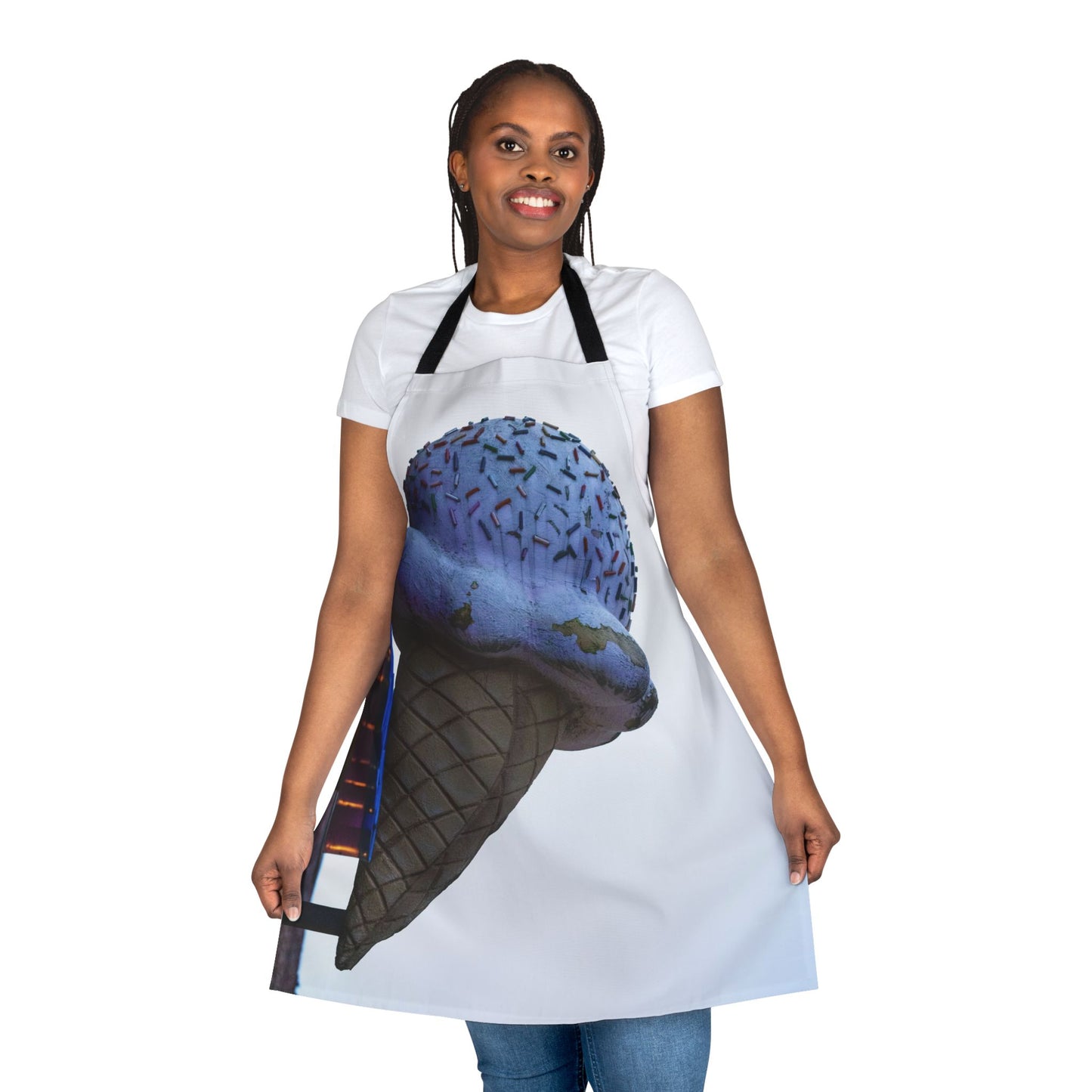 Kitschy Ice Cream Cone Apron