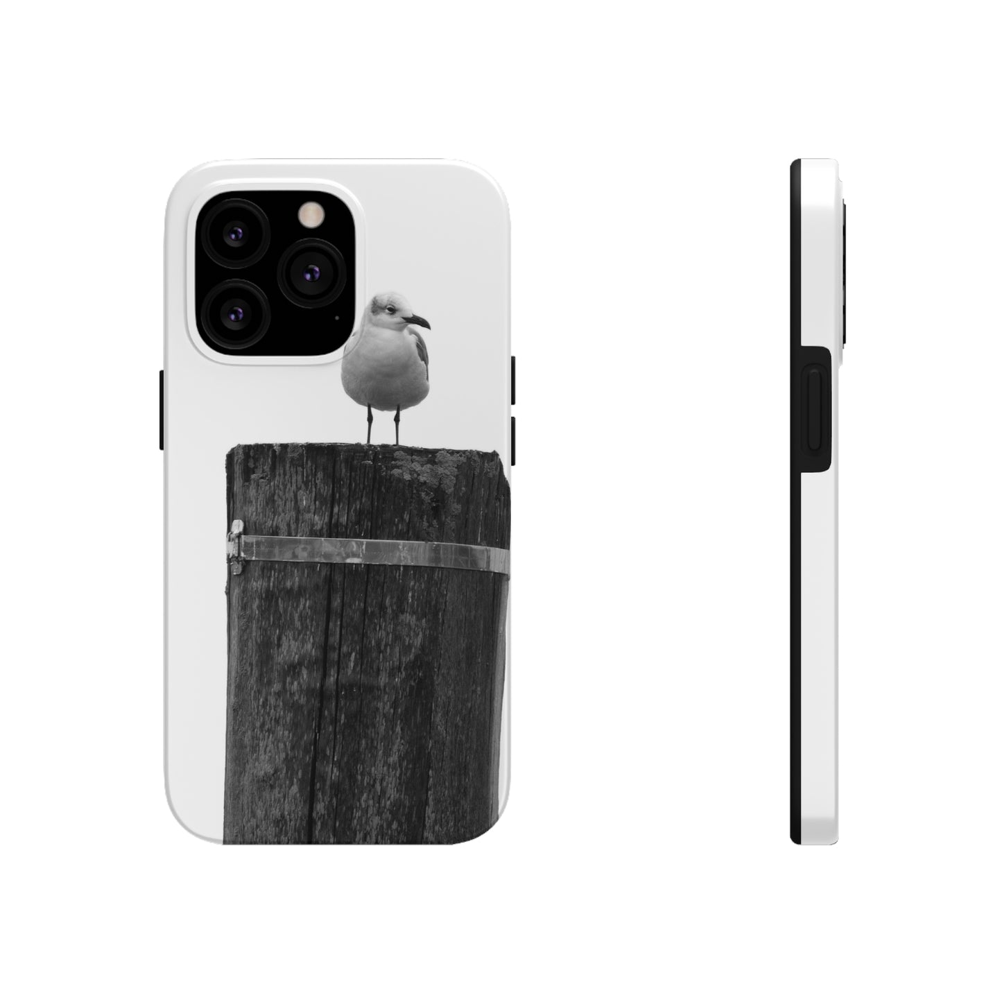 Gull on a Post Tough Phone Cases, Case-Mate
