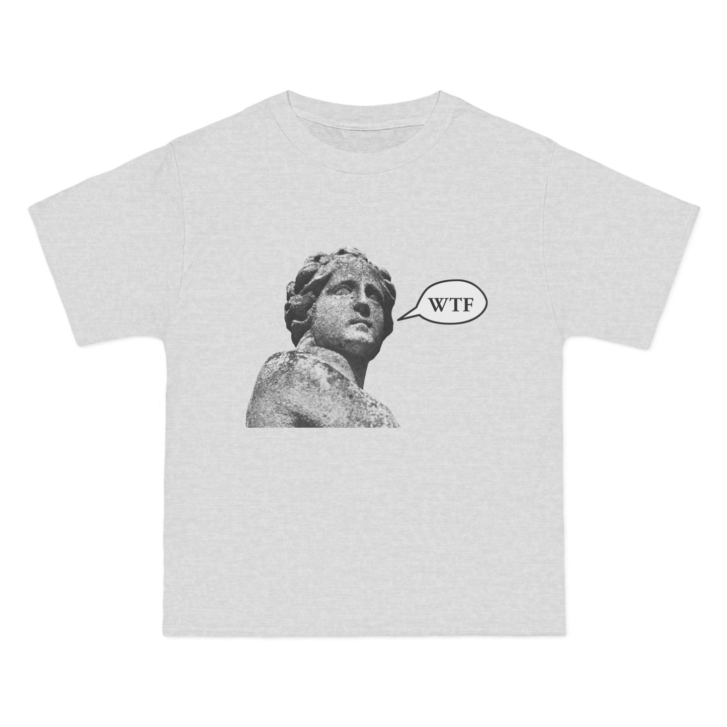 WTF statue Beefy-T®  Short-Sleeve T-Shirt