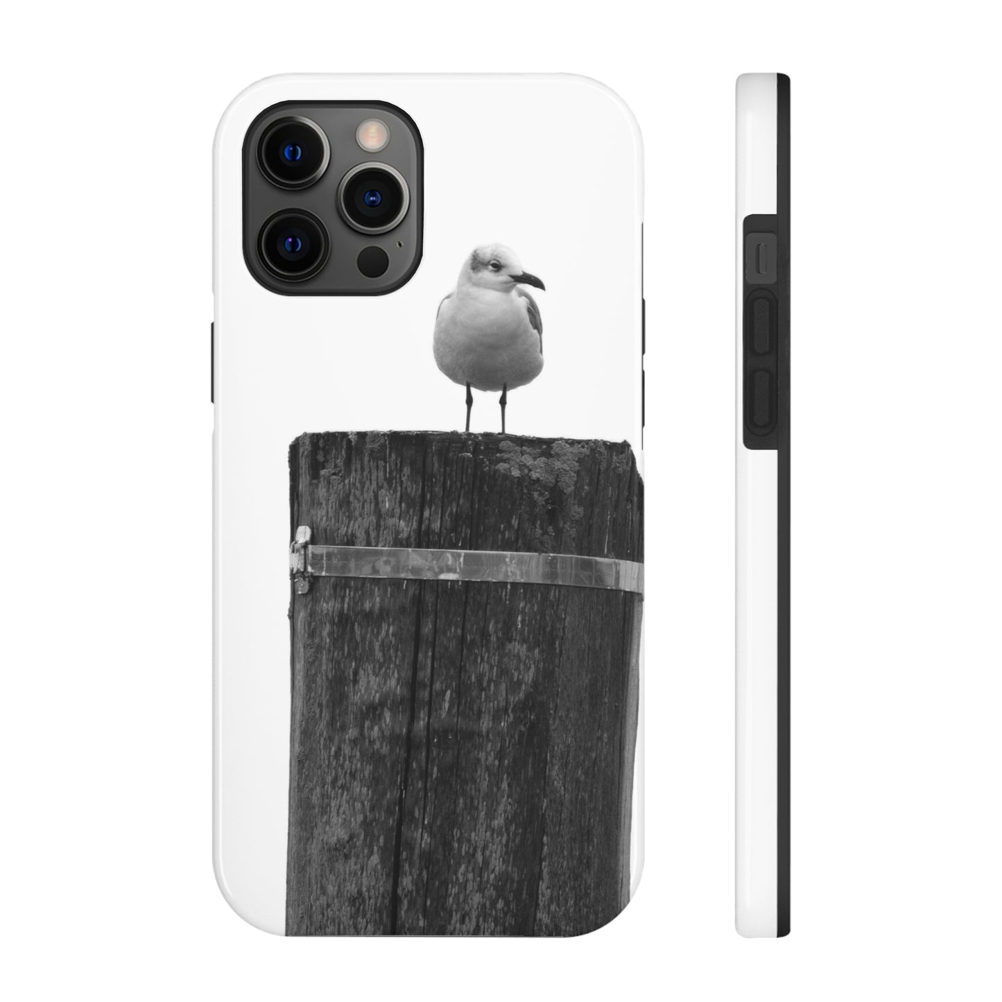 Gull on a Post Tough Phone Cases, Case-Mate