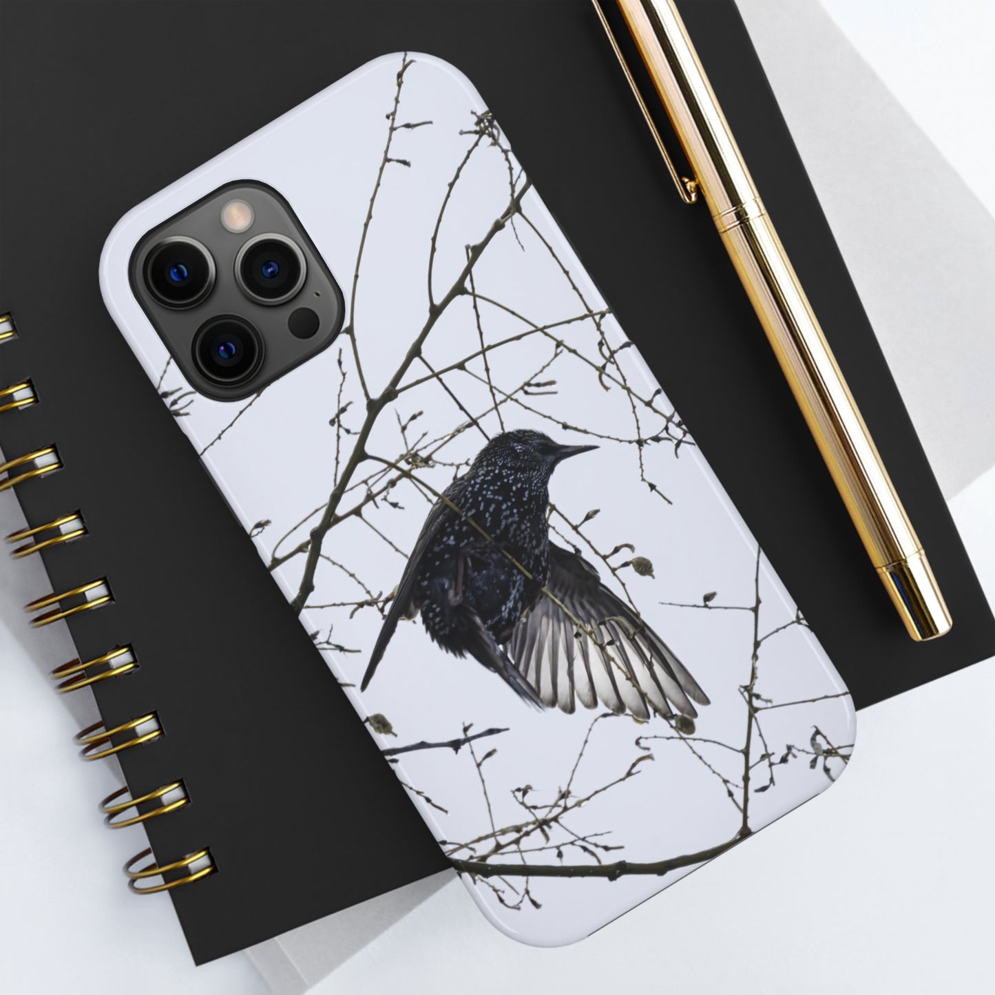 Starling Flap Tough Phone Cases, Case-Mate
