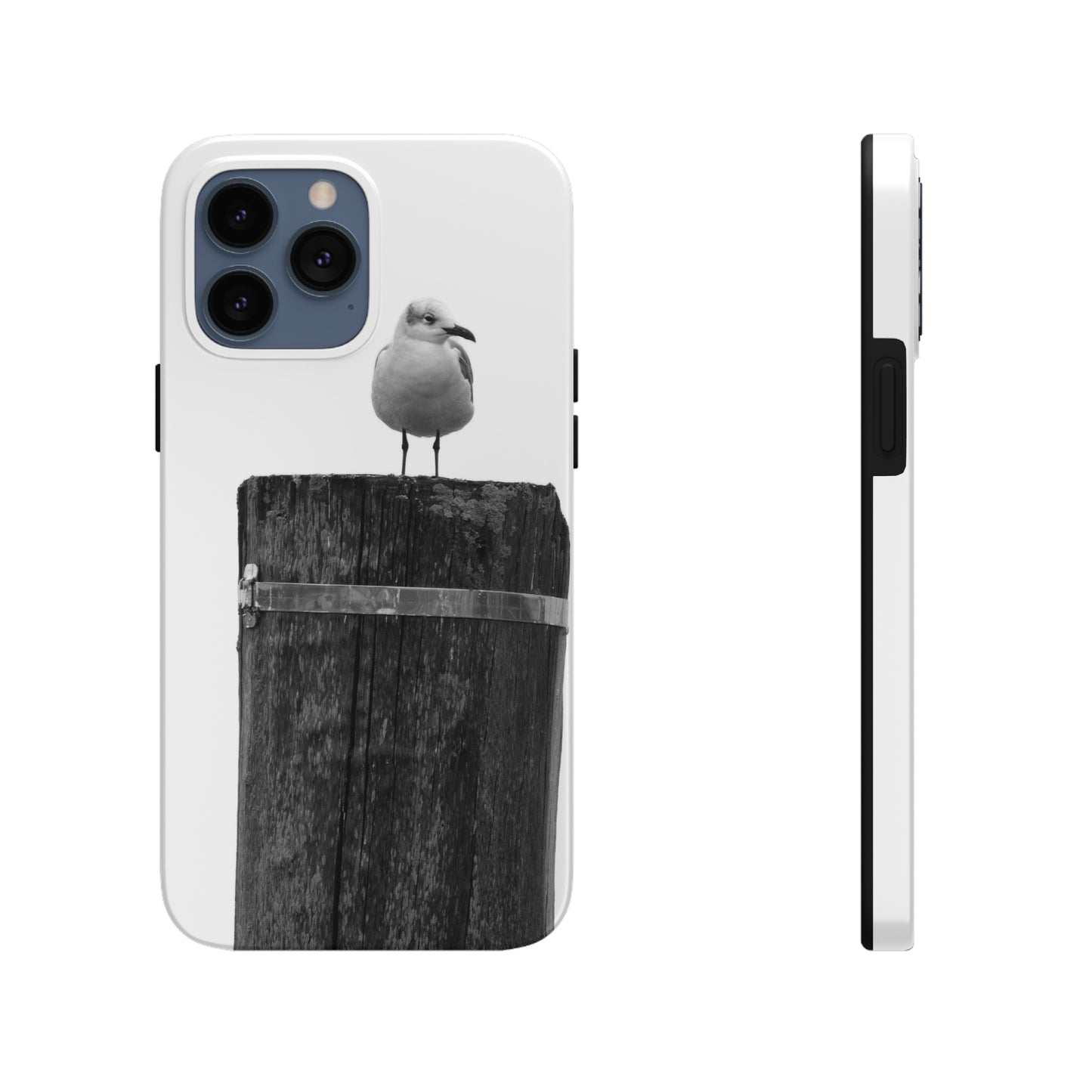 Gull on a Post Tough Phone Cases, Case-Mate