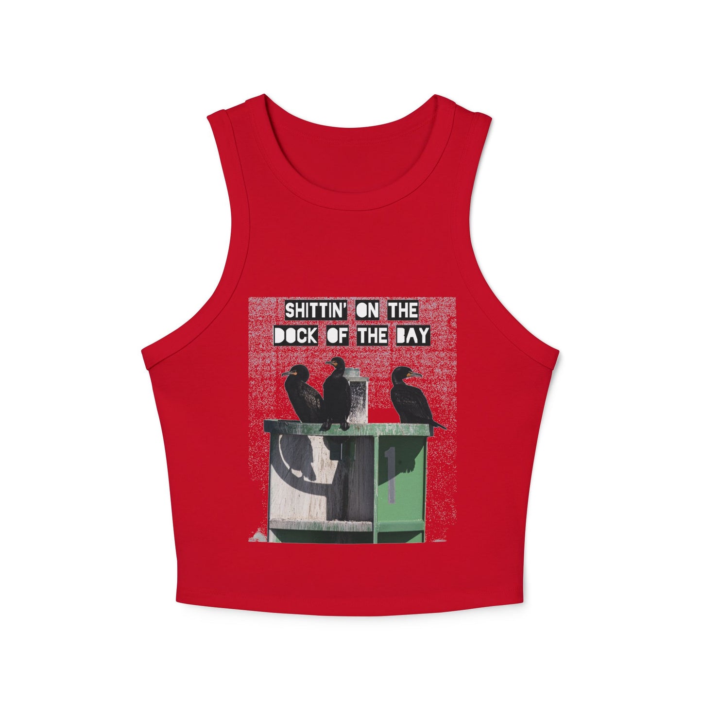 Women's Micro Rib Racer Tank Top