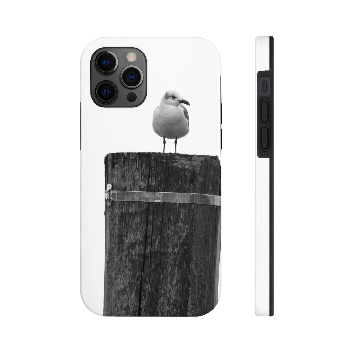 Gull on a Post Tough Phone Cases, Case-Mate