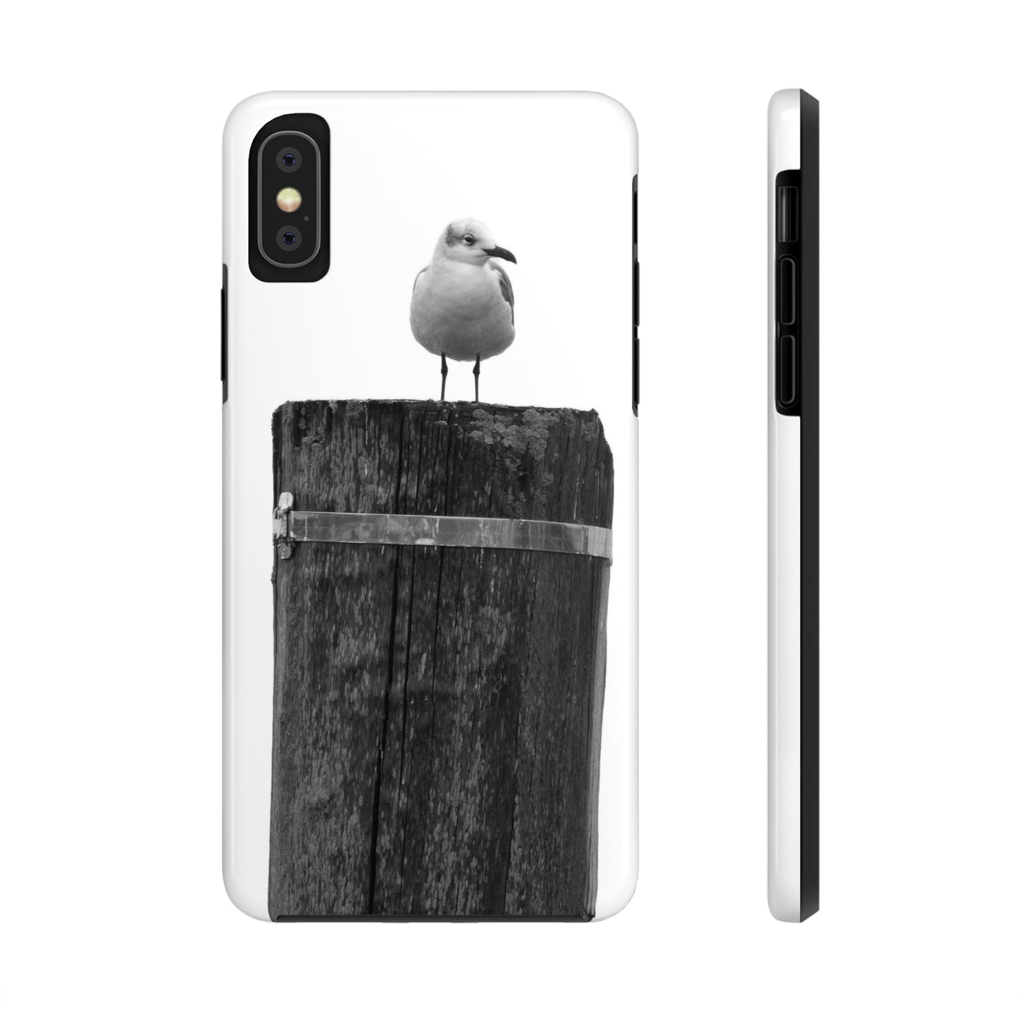 Gull on a Post Tough Phone Cases, Case-Mate