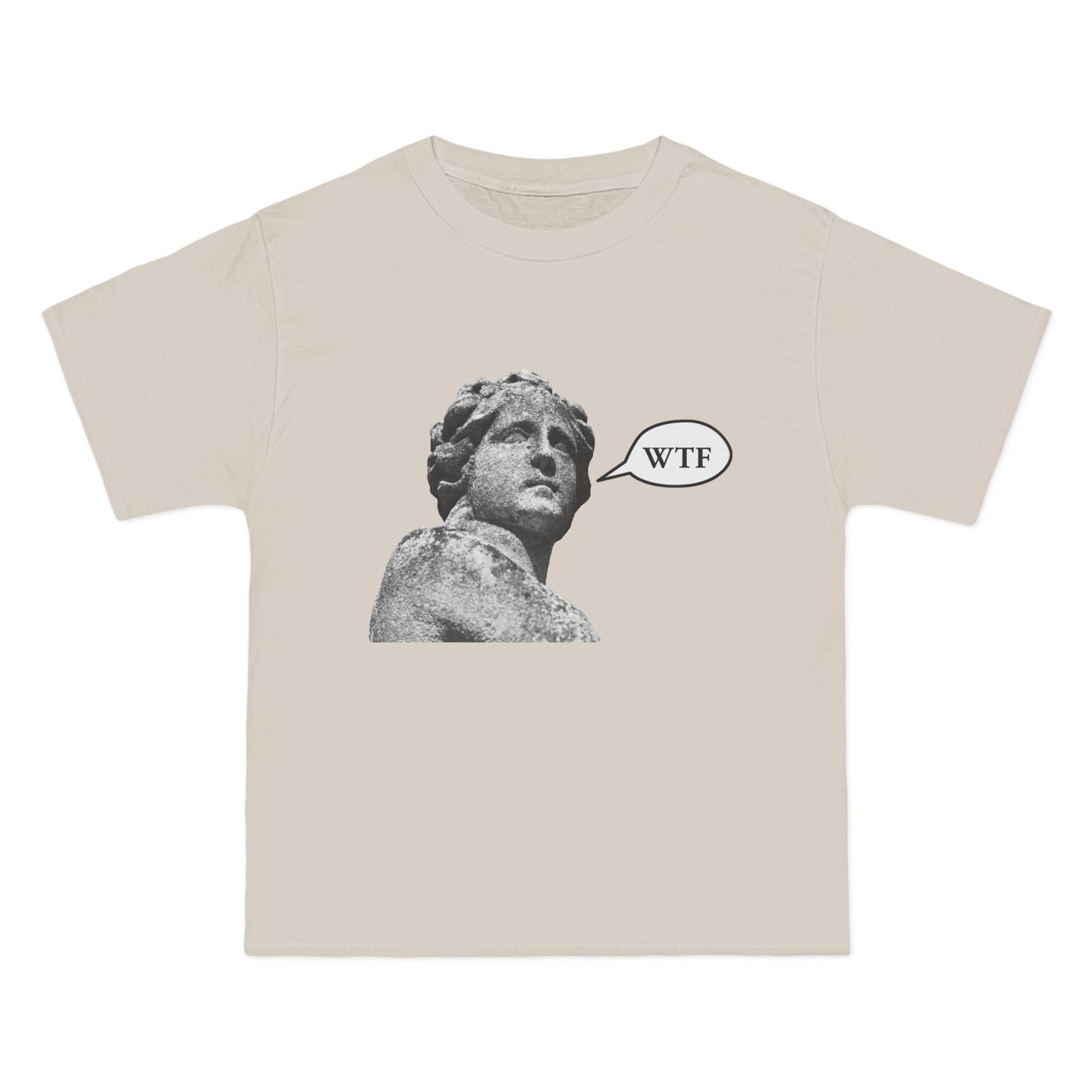 WTF statue Beefy-T®  Short-Sleeve T-Shirt
