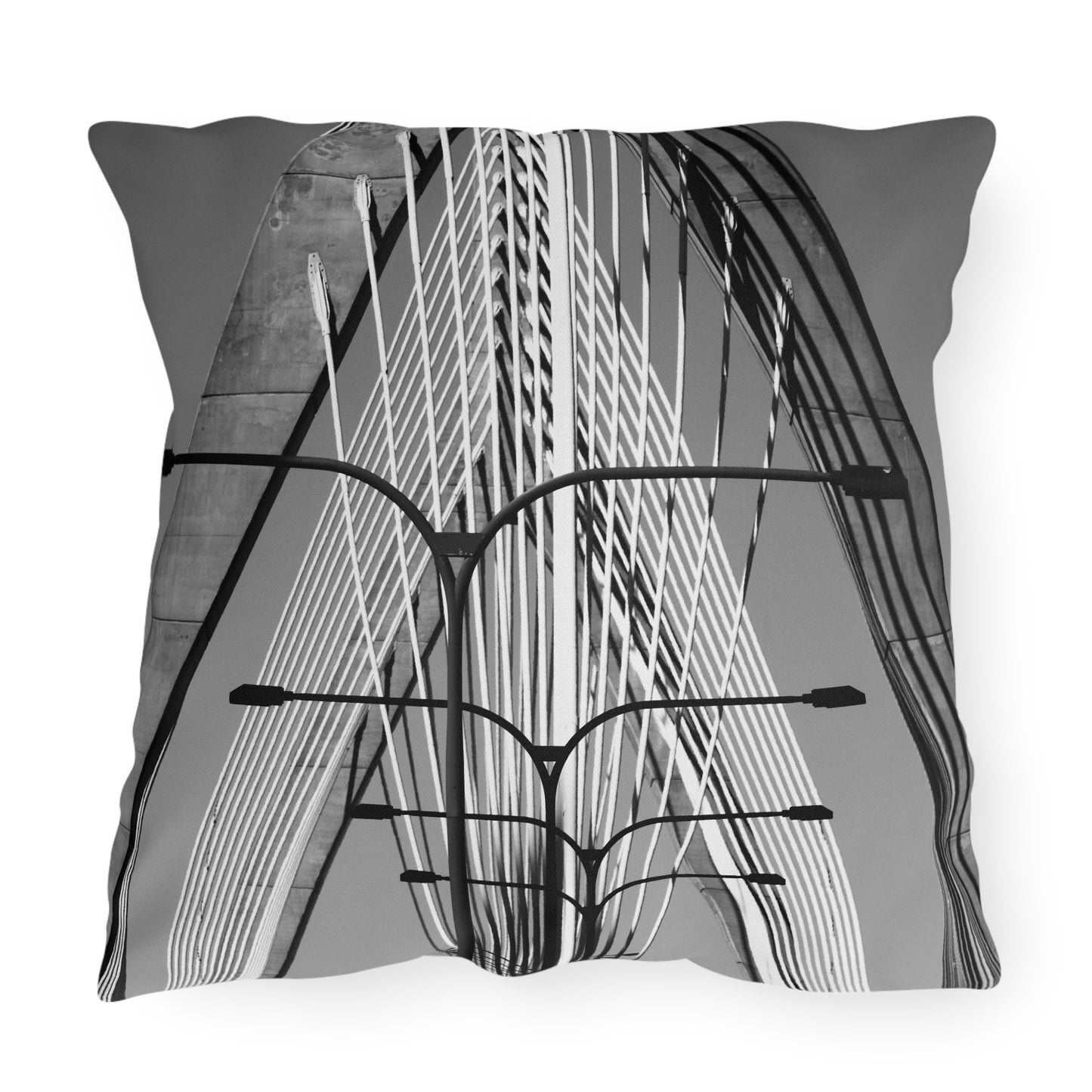 Zakim Bridge Outdoor Pillows