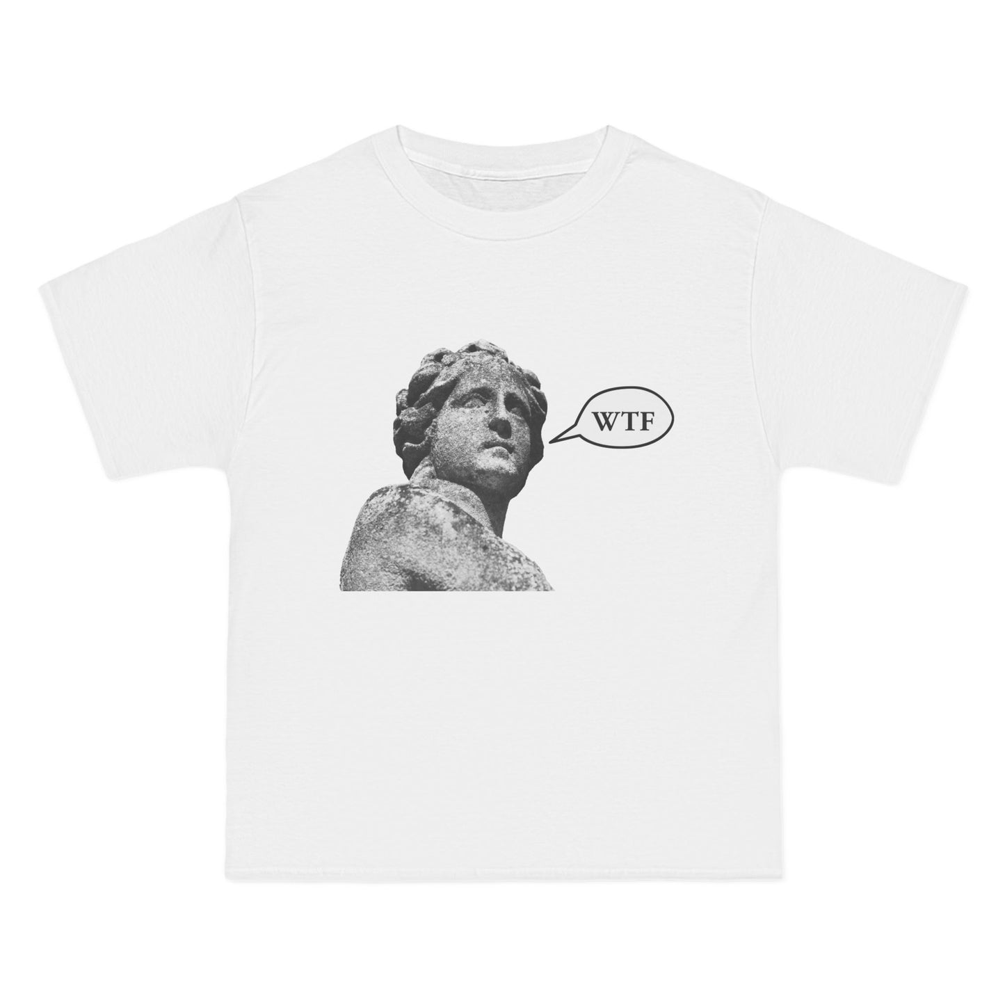WTF statue Beefy-T®  Short-Sleeve T-Shirt