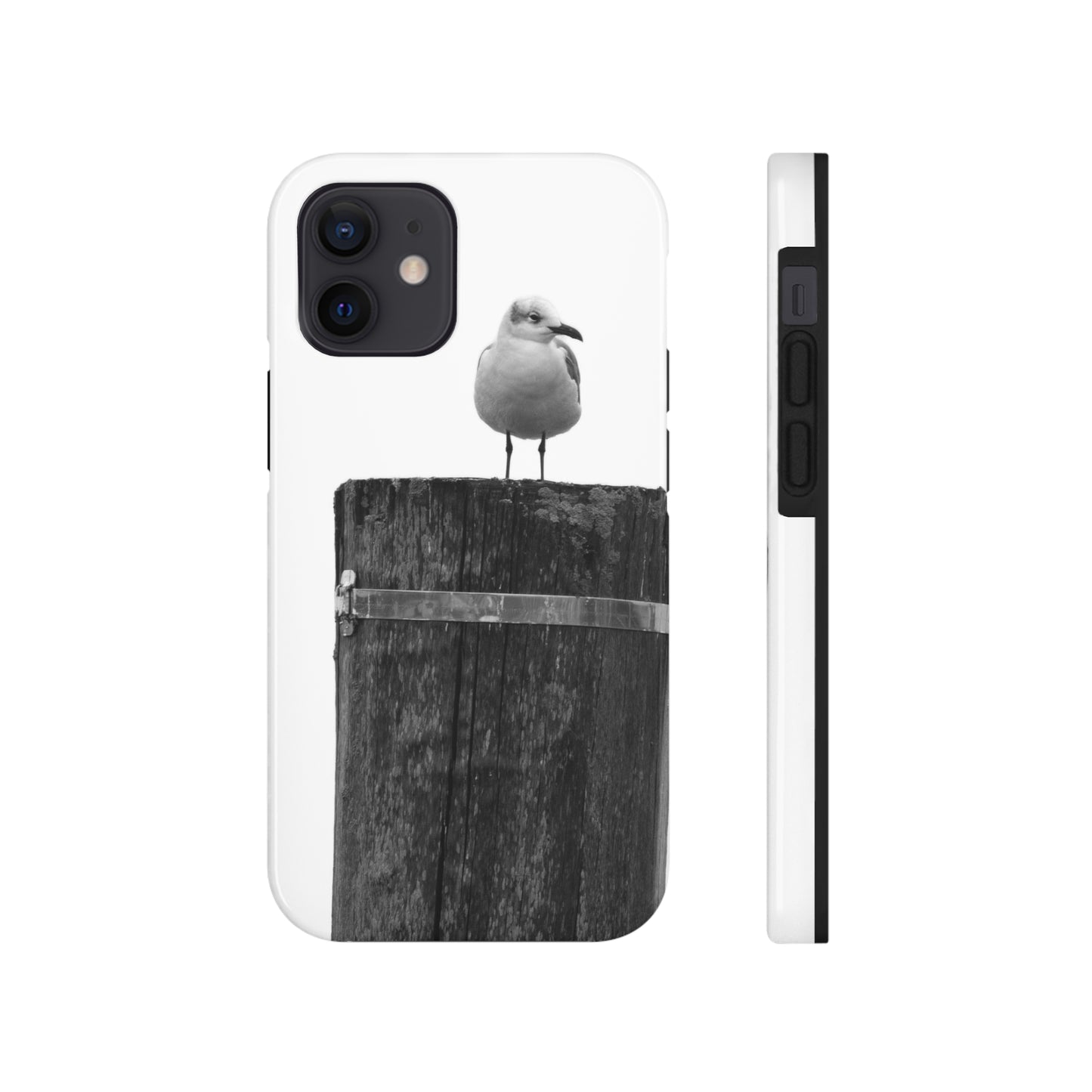 Gull on a Post Tough Phone Cases, Case-Mate