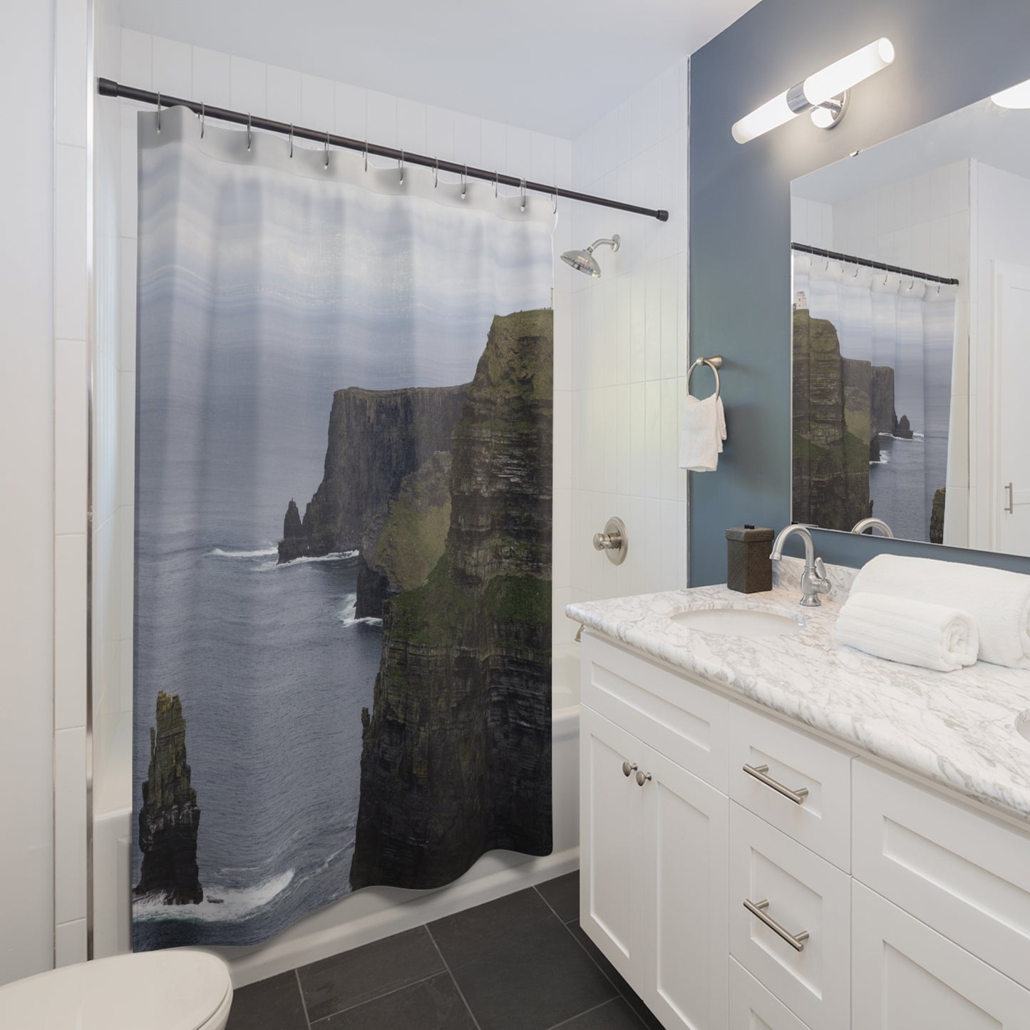Cliffs of Moher II - Shower curtain