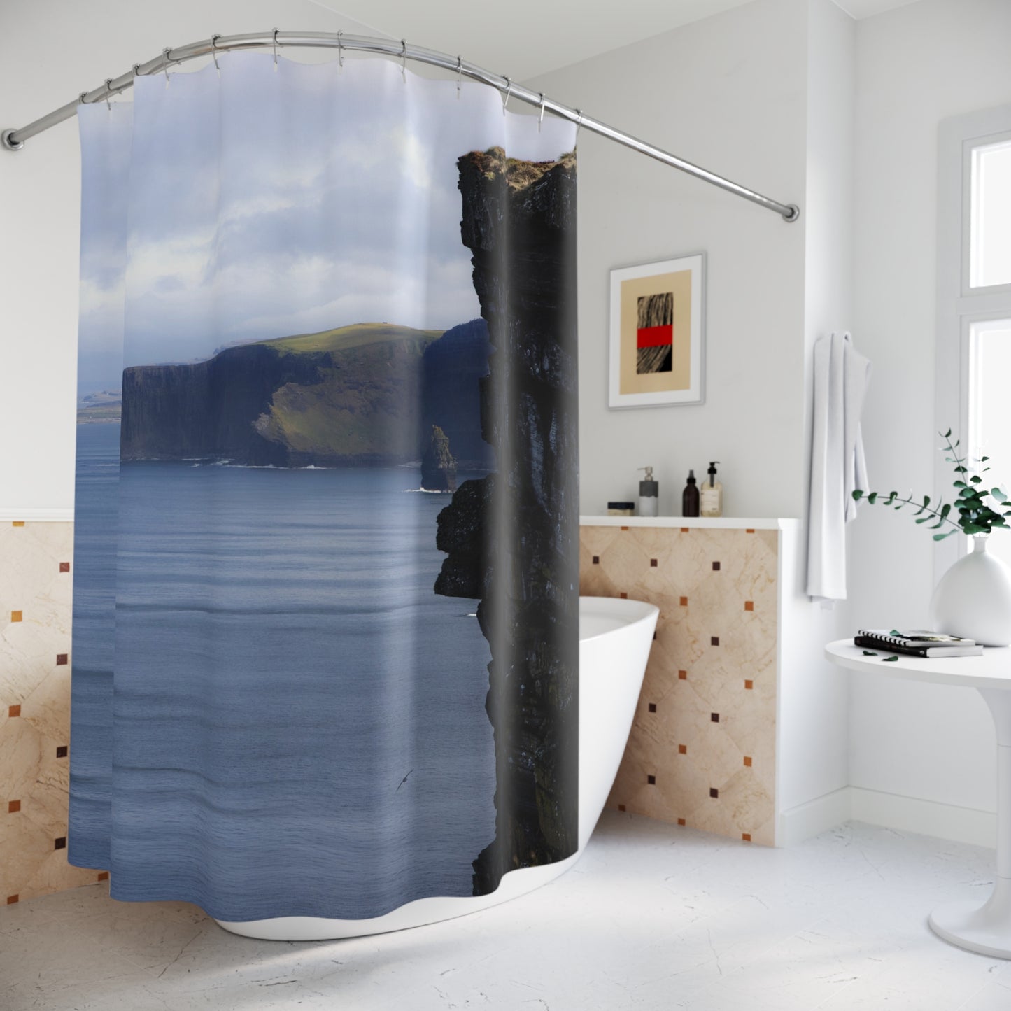 Cliffs of Moher I - Shower curtain