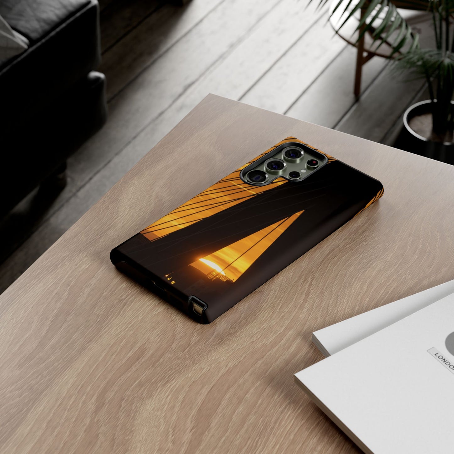 Zakim Bridge, Boston-Tough Phone Case