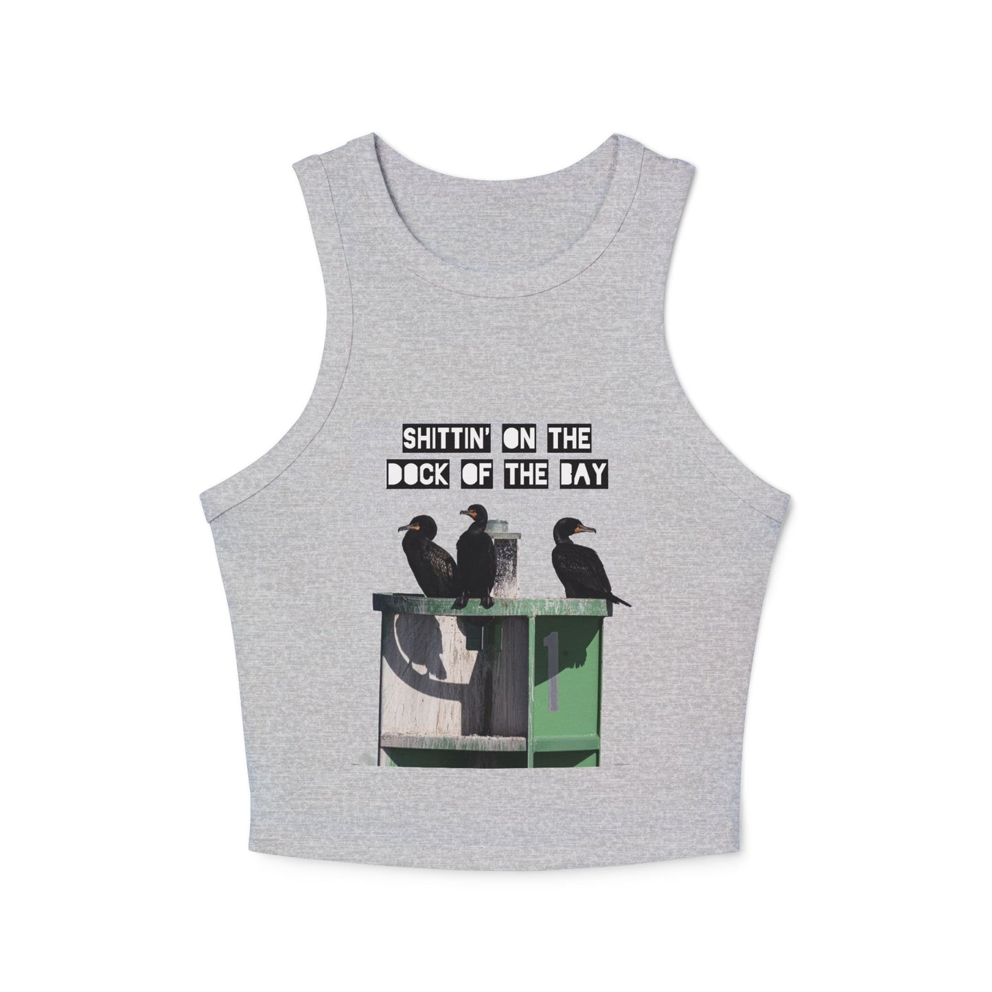 Women's Micro Rib Racer Tank Top