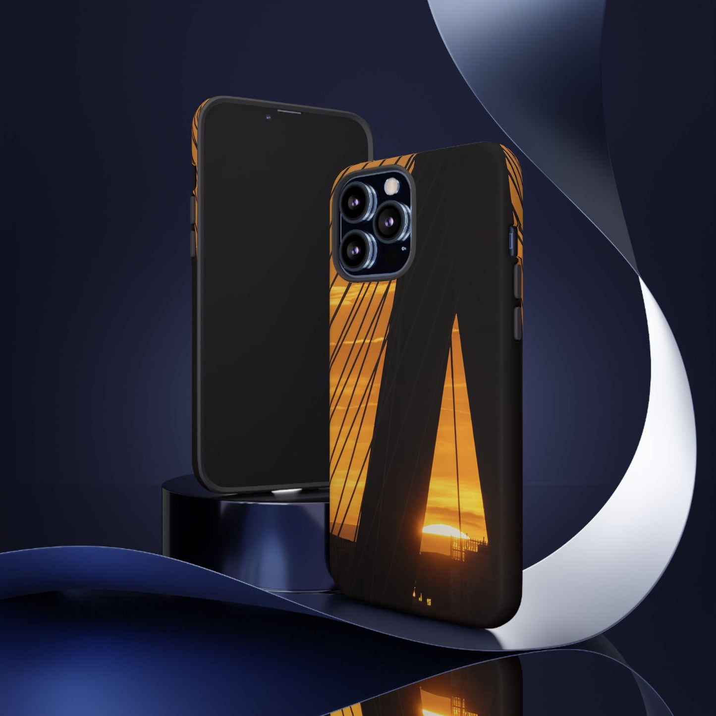 Zakim Bridge, Boston-Tough Phone Case