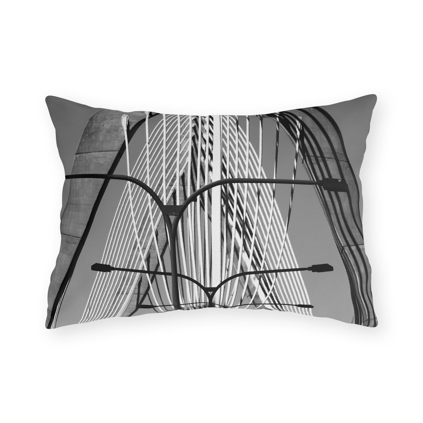 Zakim Bridge Outdoor Pillows