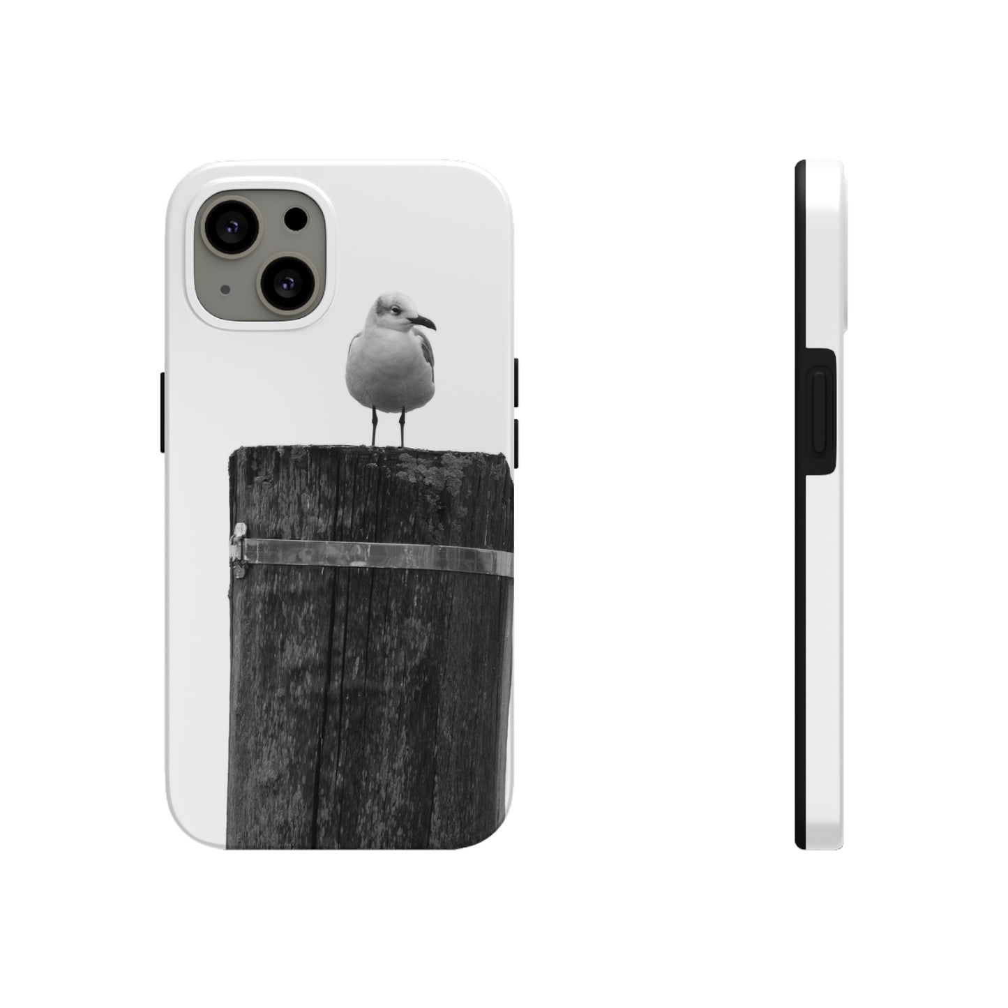 Gull on a Post Tough Phone Cases, Case-Mate