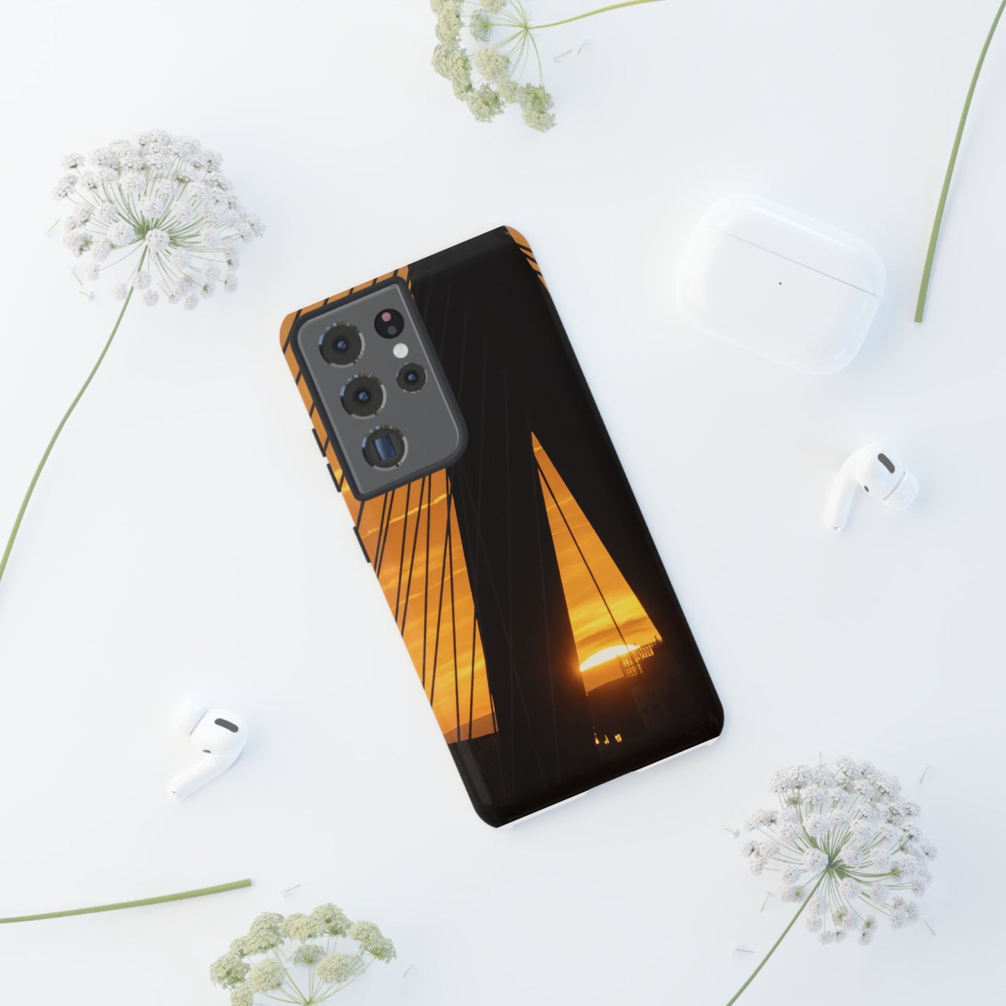 Zakim Bridge, Boston-Tough Phone Case