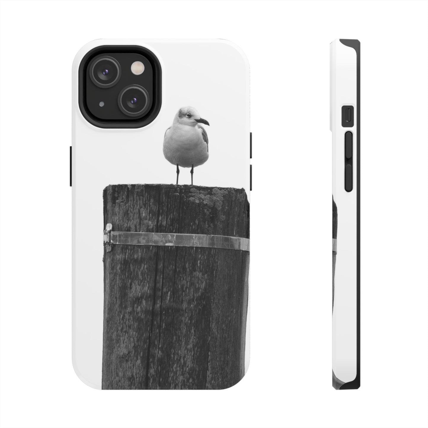 Gull on a Post Tough Phone Cases, Case-Mate