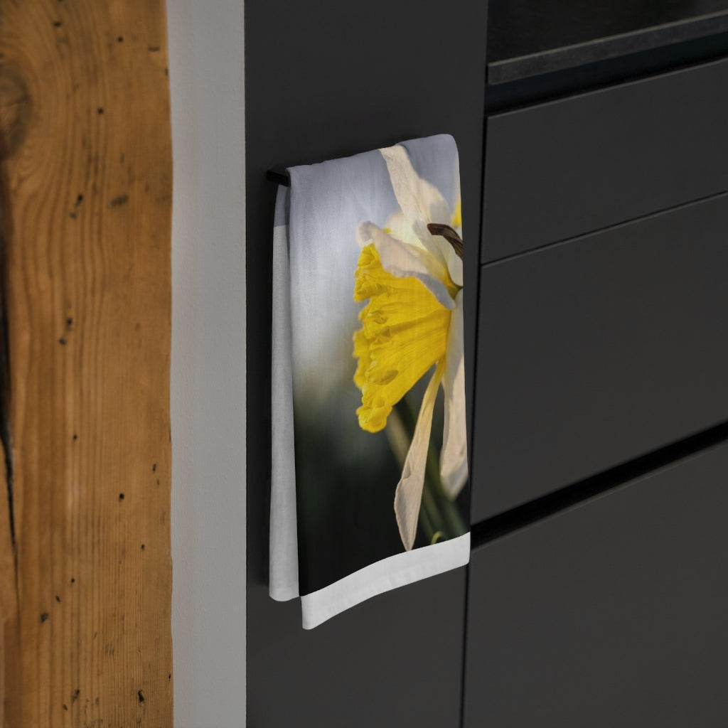 Daffodil Profile Tea Towel