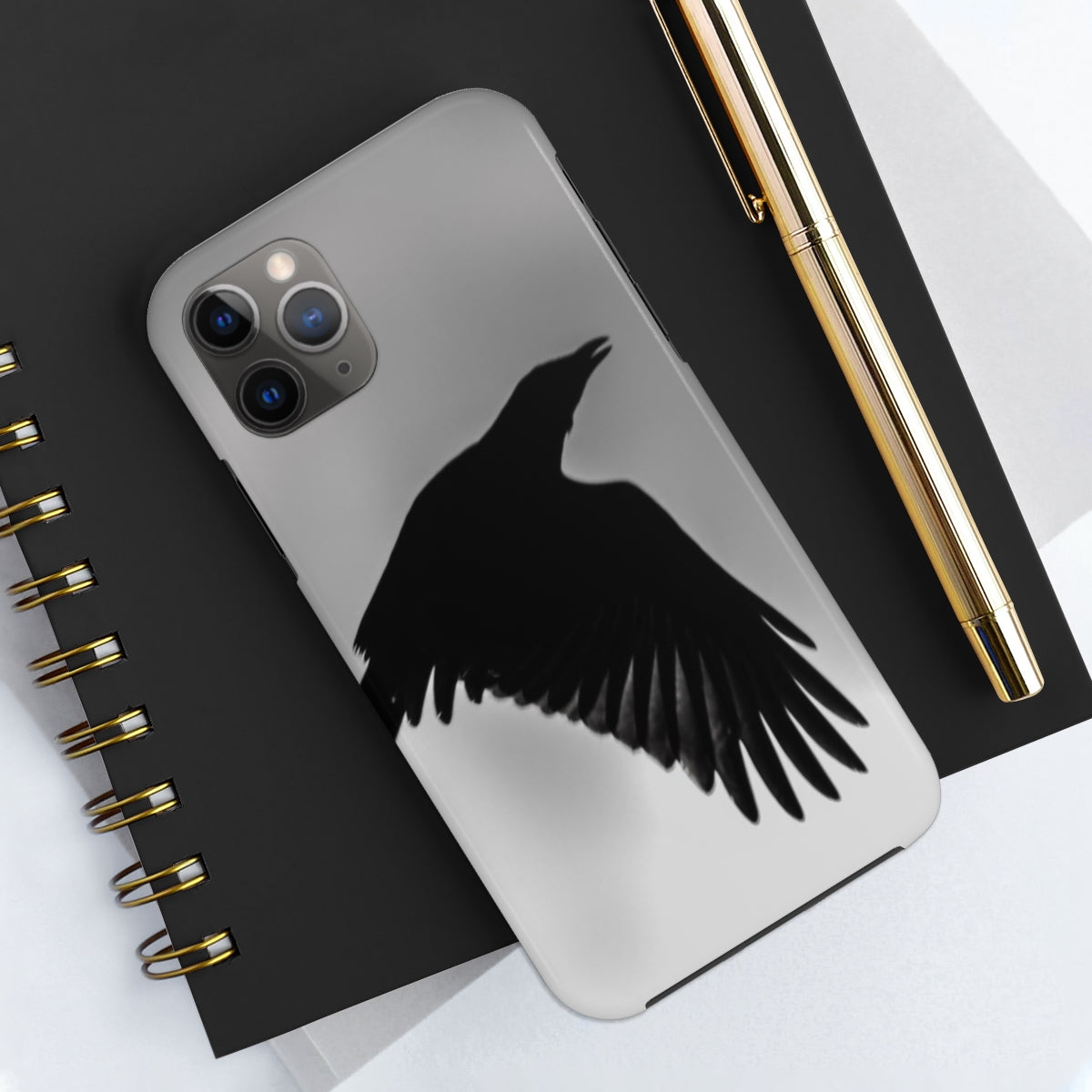 Gothic Bird Tough Phone Case, Case-Mate