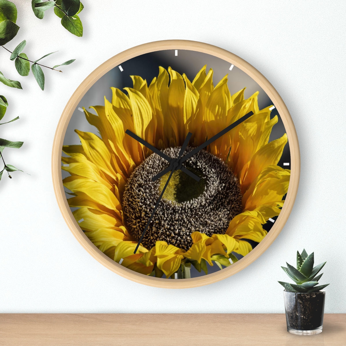Sunflower Wall clock