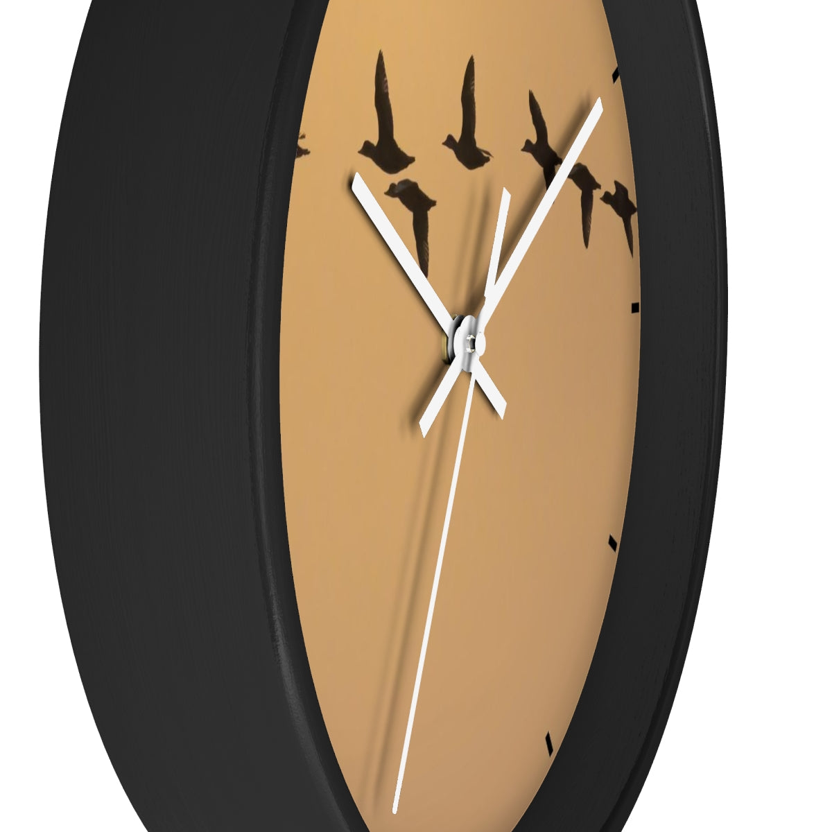 Dawn Flock Wall clock