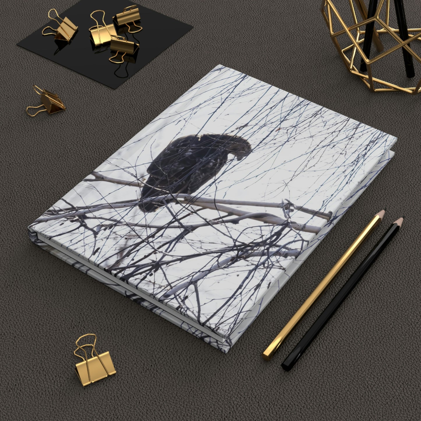 Zen Hawk Hardcover Journal Matte