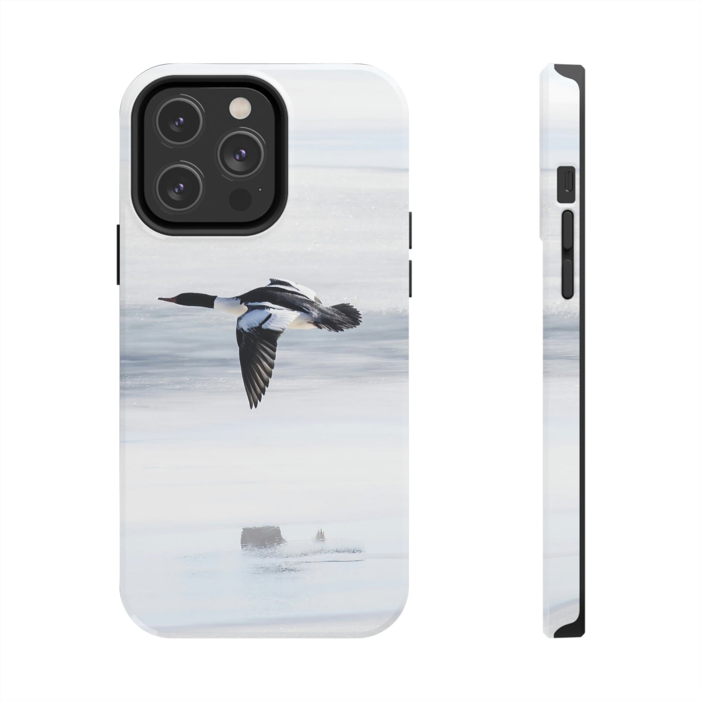 Merganser on Ice Tough Phone Cases, Case-Mate