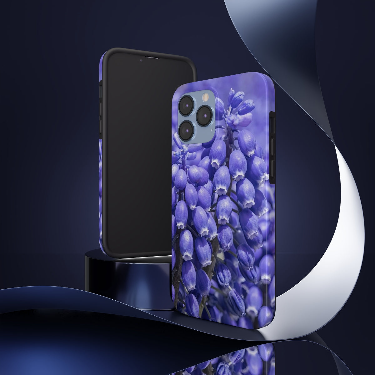 Blue Grape Hyacinth Tough Phone Case, Case-Mate
