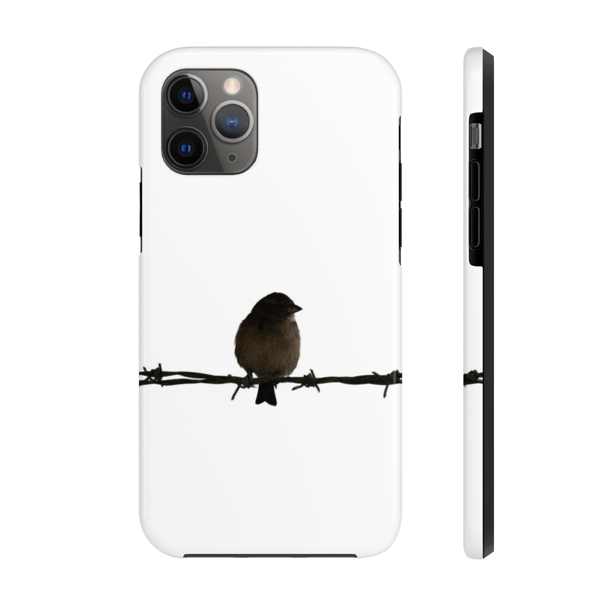 Barbed Wire Bird Tough Phone Cases, Case-Mate