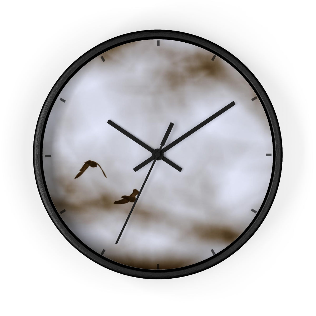 Moody Hues Wall clock