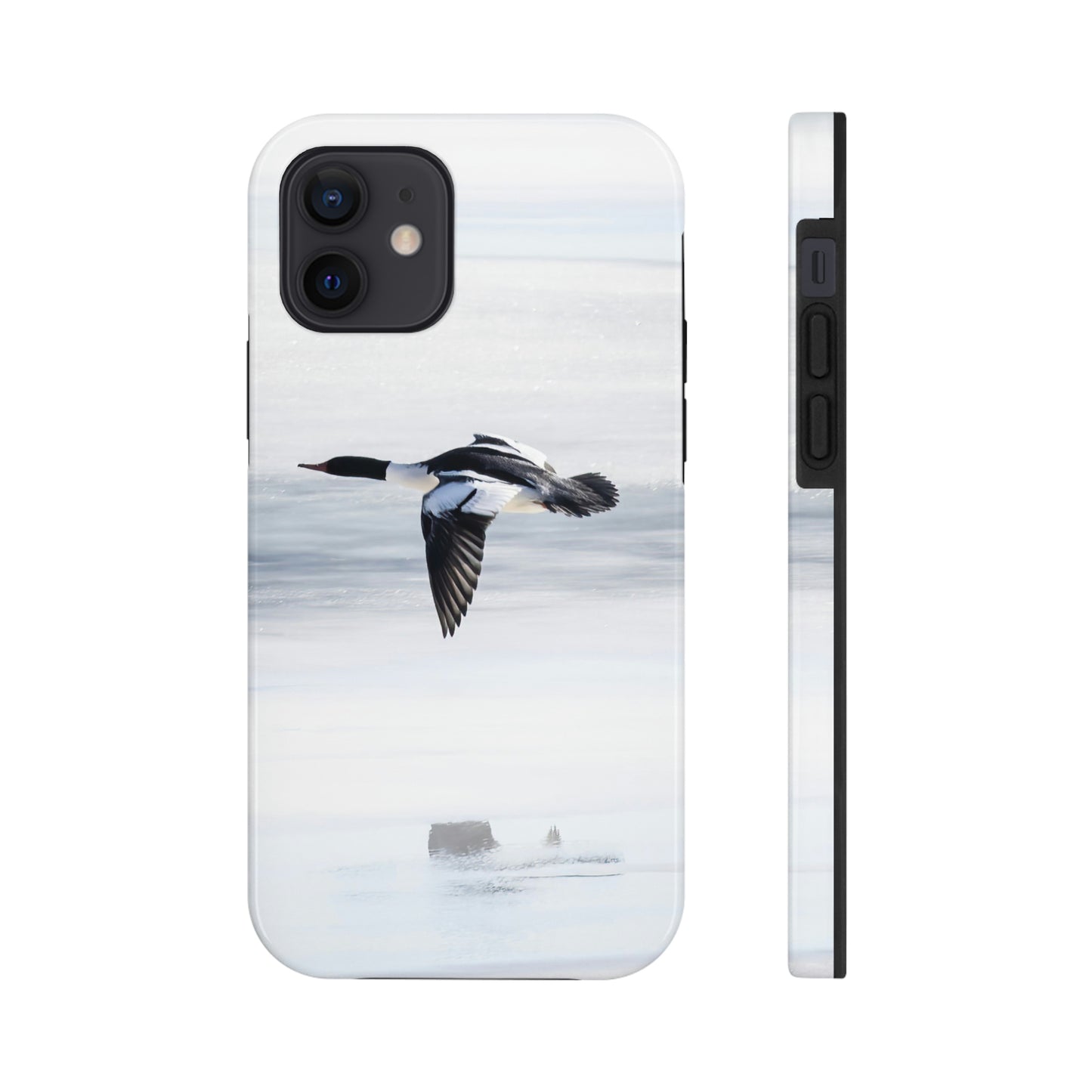 Merganser on Ice Tough Phone Cases, Case-Mate