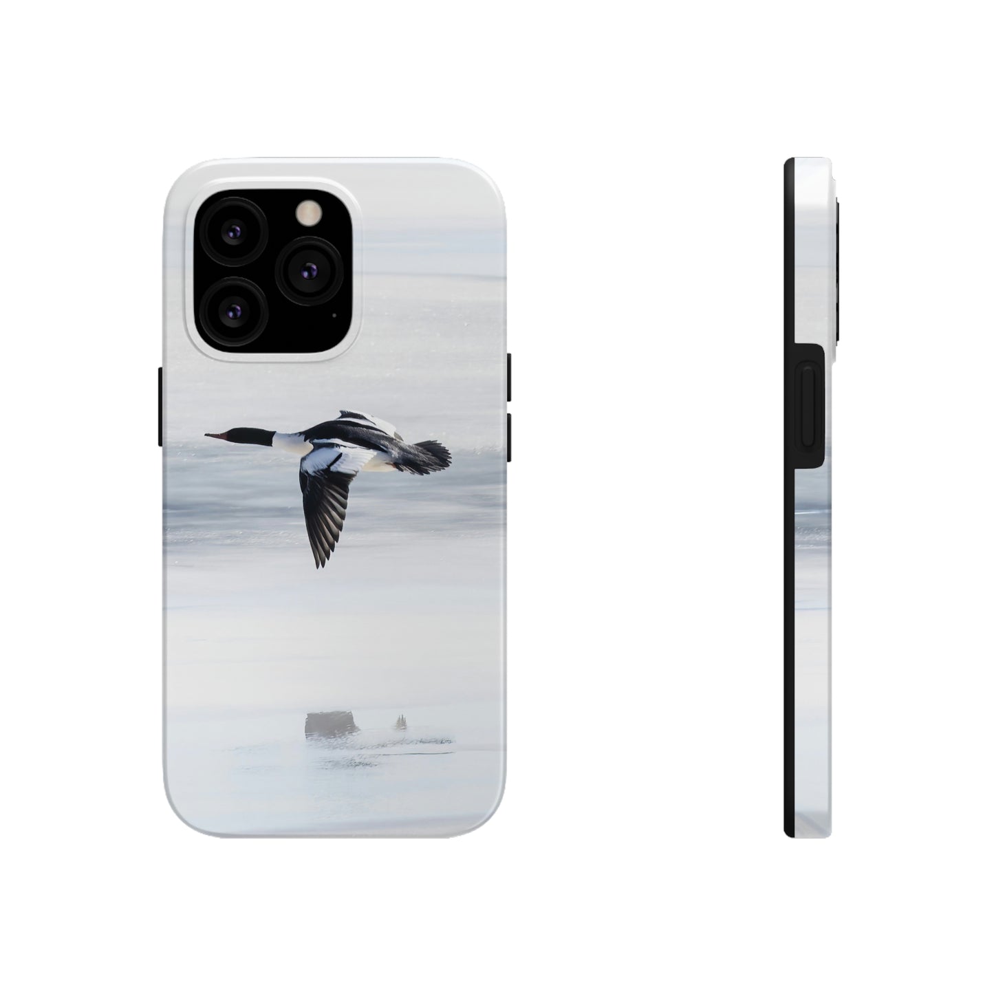 Merganser on Ice Tough Phone Cases, Case-Mate