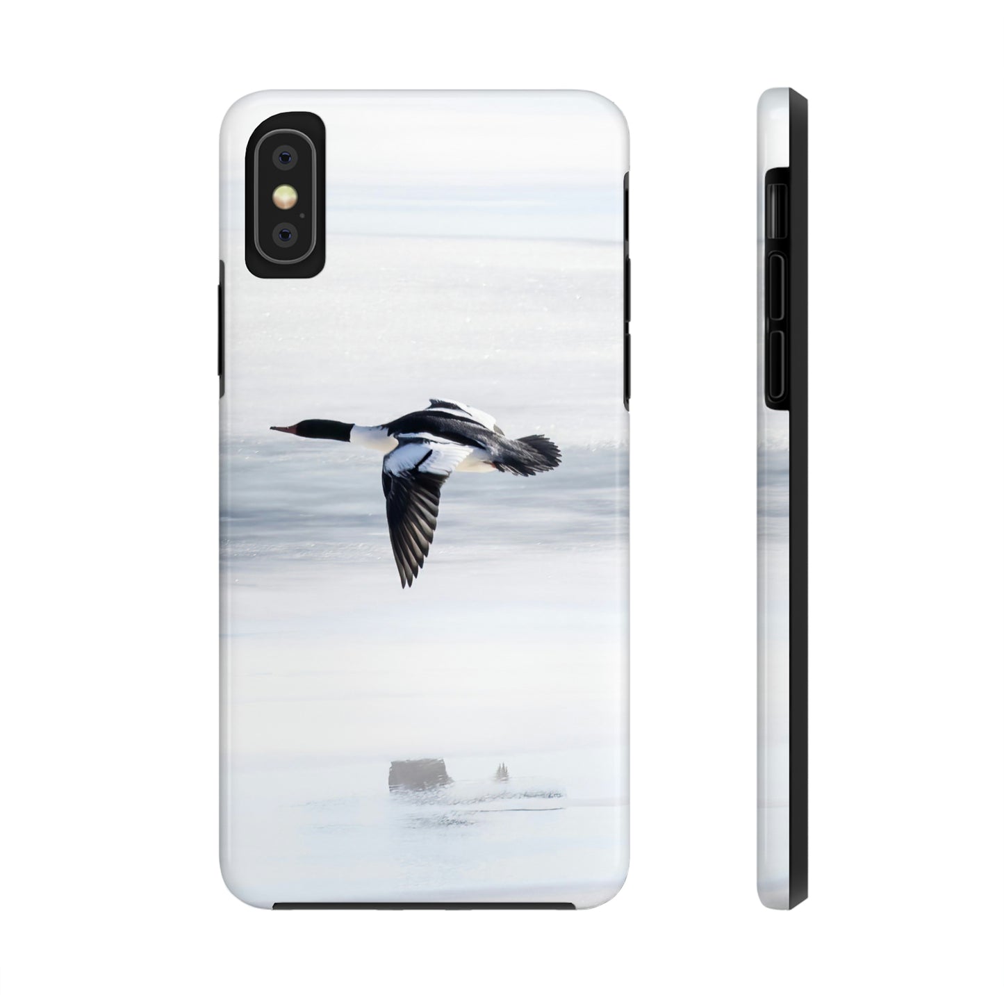 Merganser on Ice Tough Phone Cases, Case-Mate