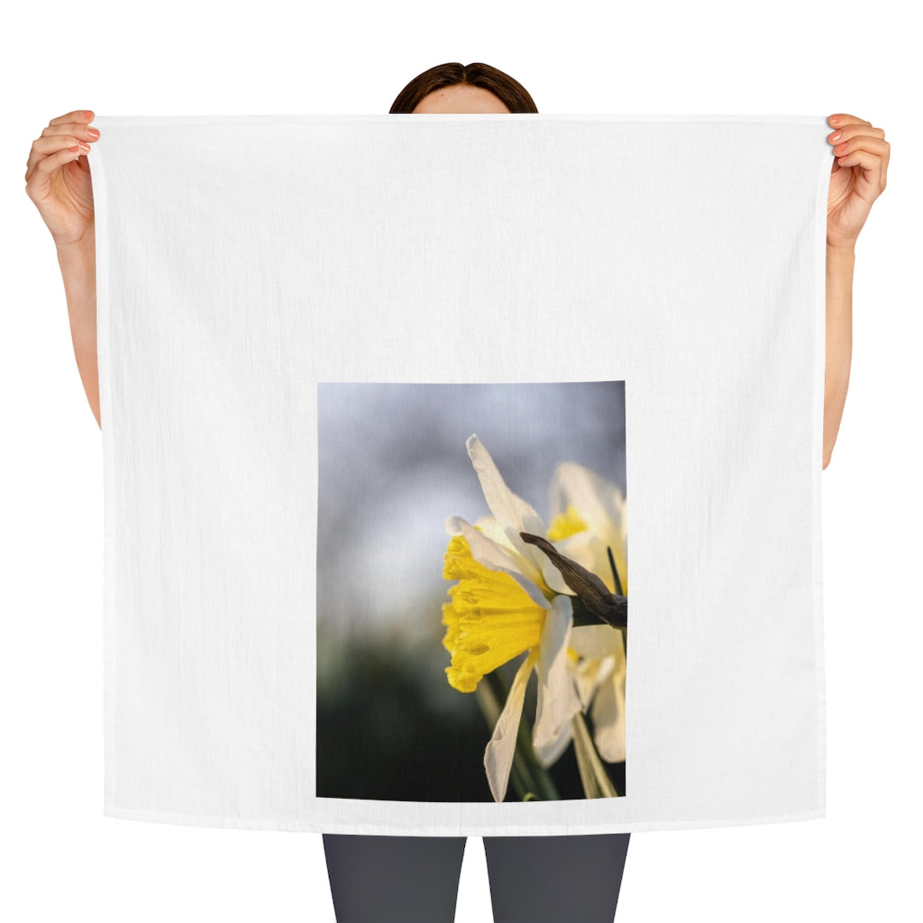 Daffodil Profile Tea Towel
