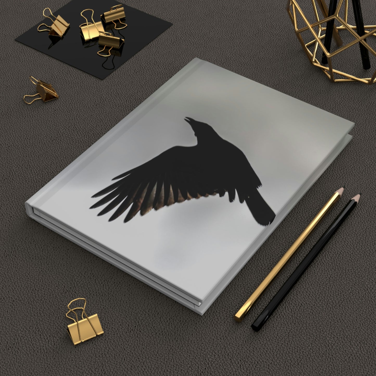 Gothic Bird Hardcover Journal Matte