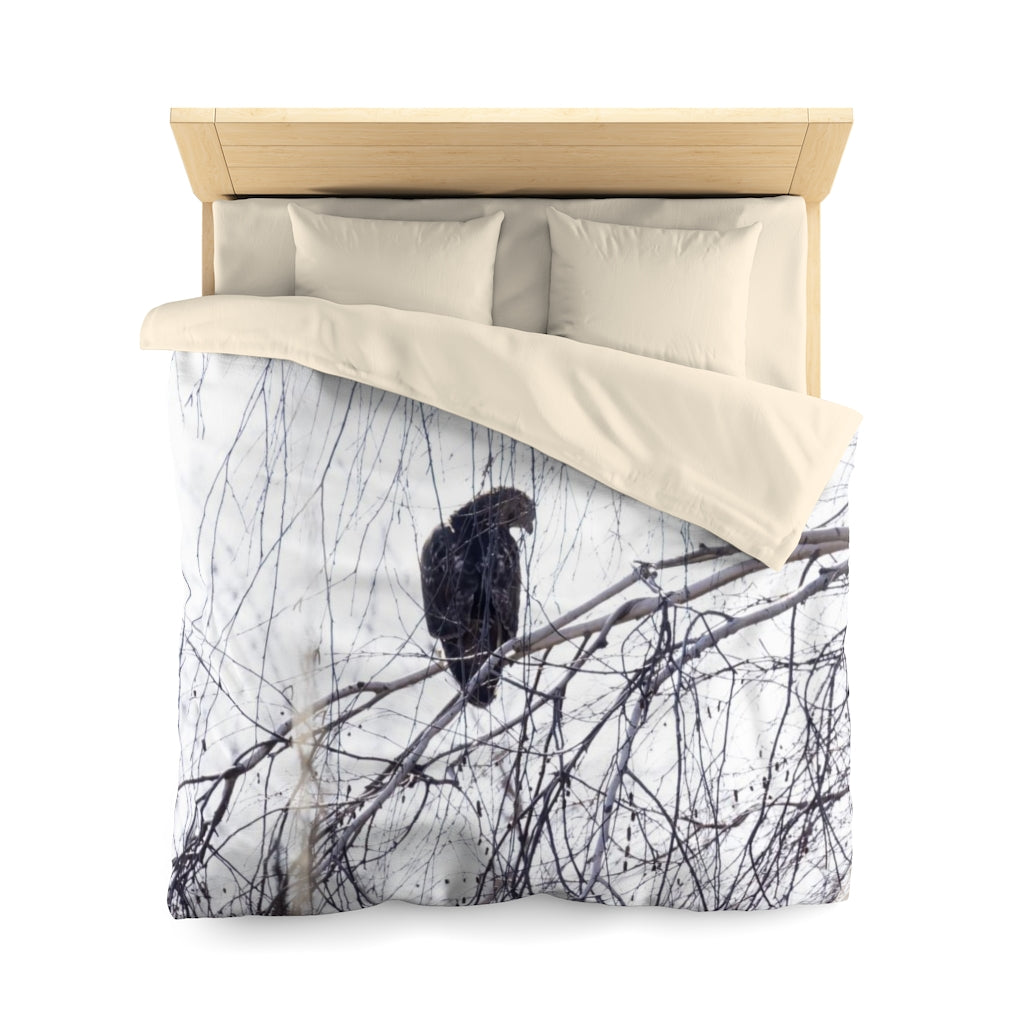 Zen Hawk Duvet Cover