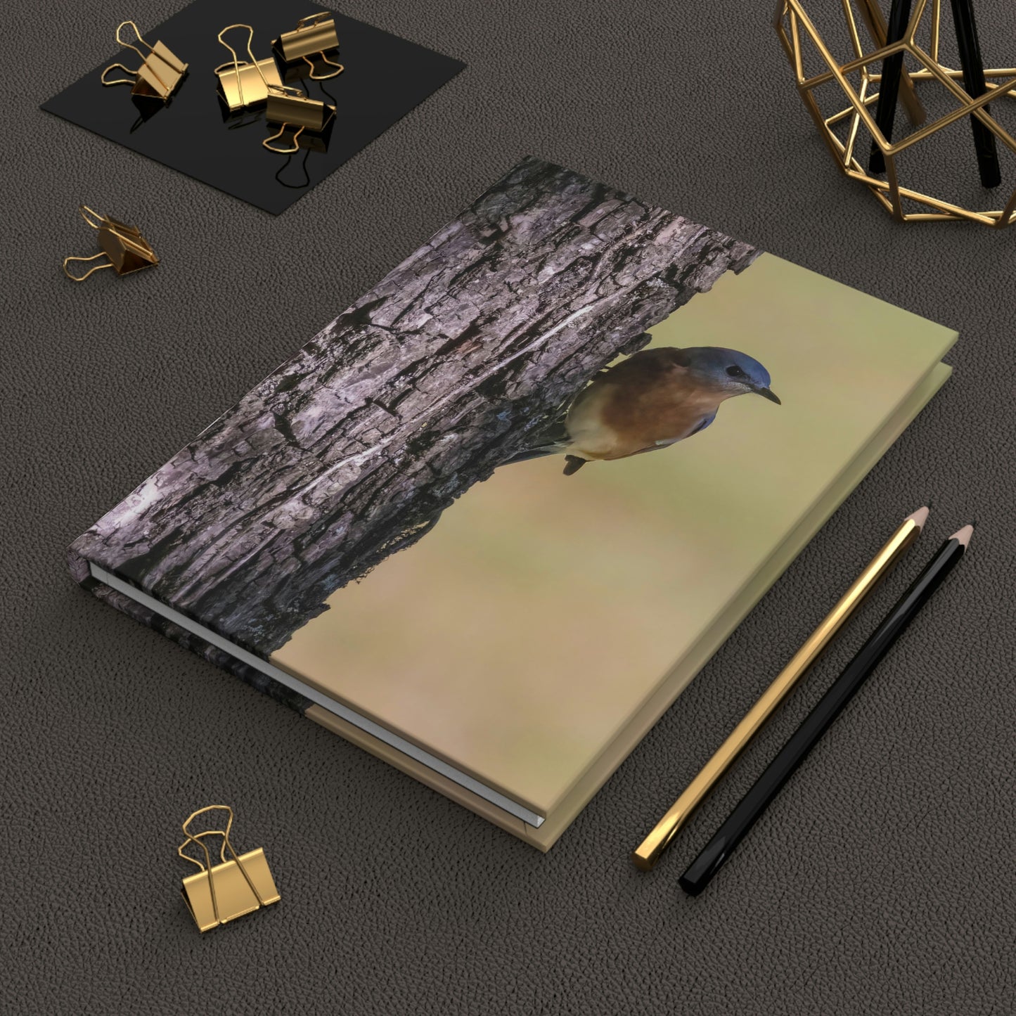 Bluebird of Happiness Hardcover Journal Matte