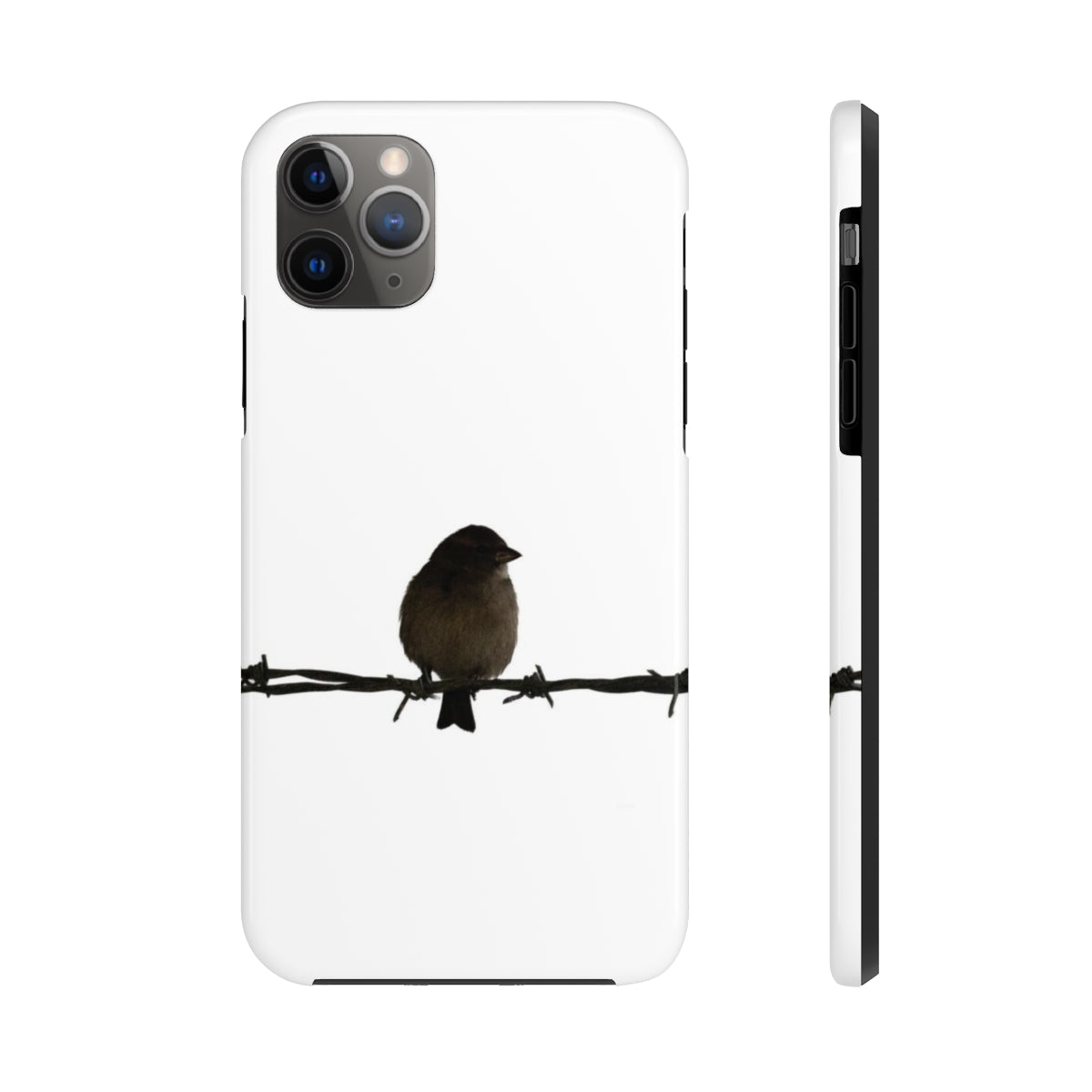 Barbed Wire Bird Tough Phone Cases, Case-Mate