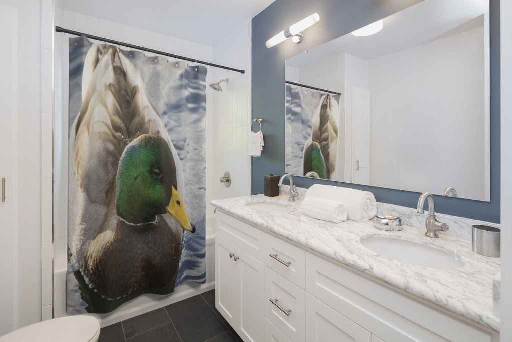 Mega-Mallard Shower Curtain