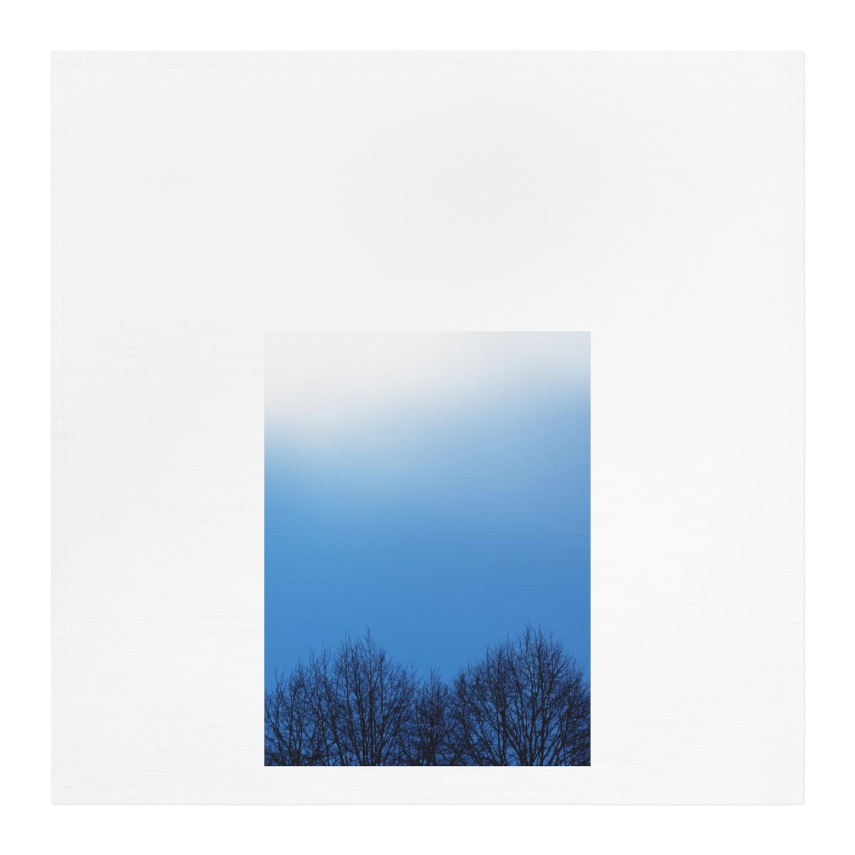 Winter Treetops Tea Towel-cool