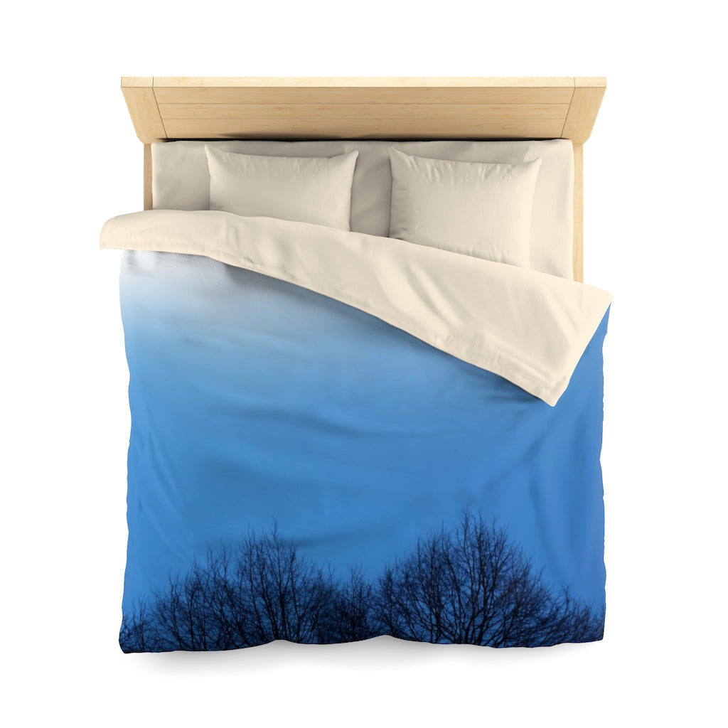 Treetops Duvet Cover-Cool
