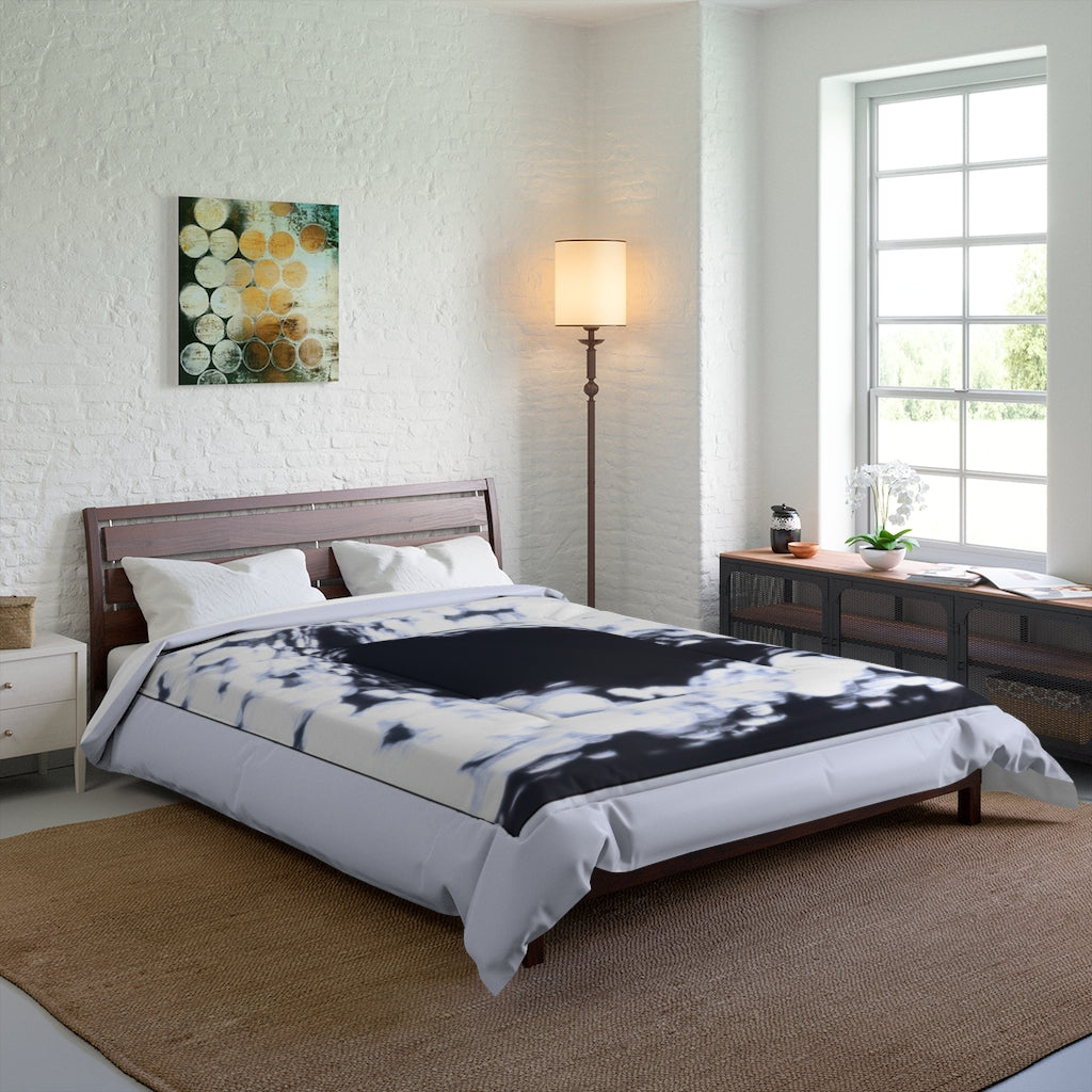 Abstract Gull Comforter