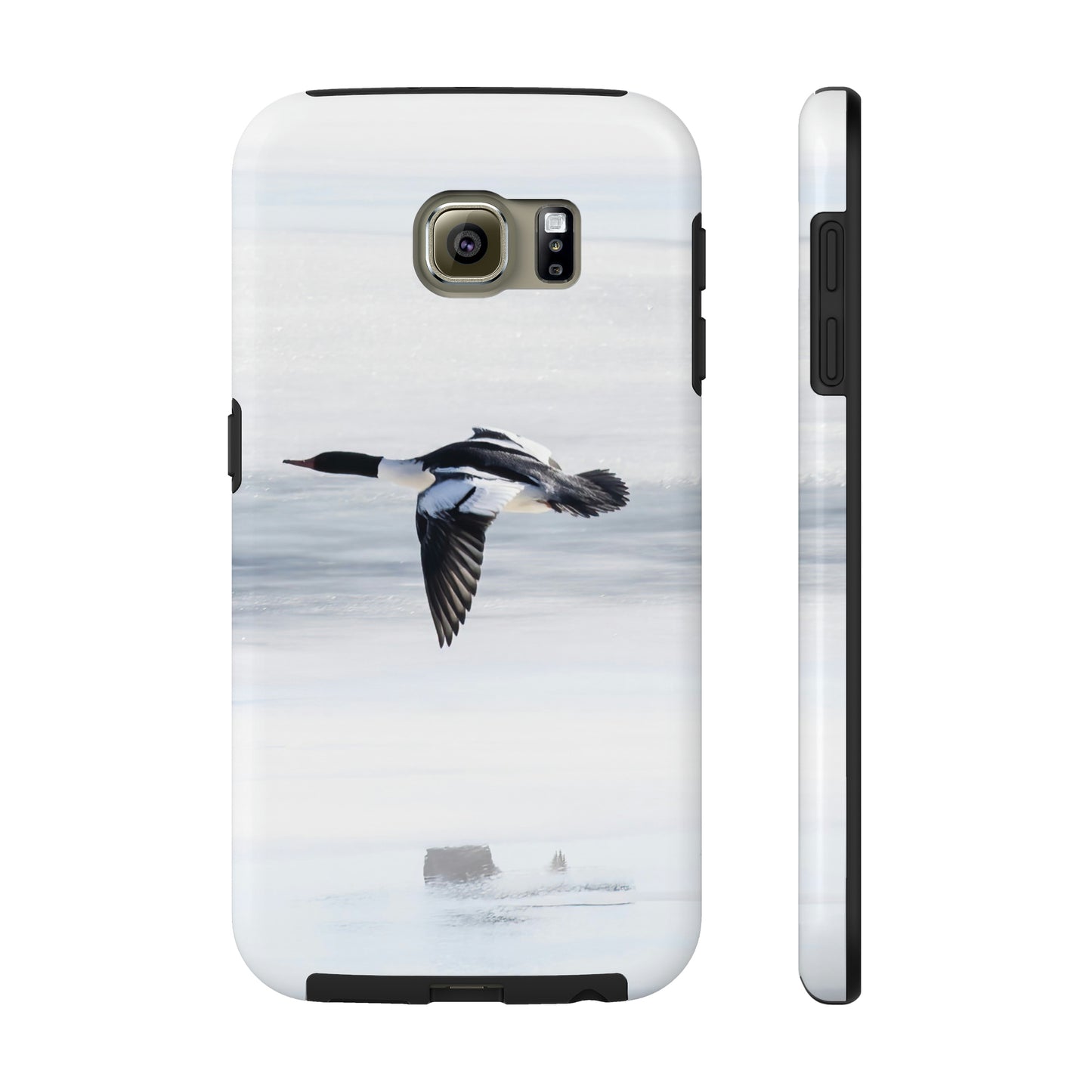 Merganser on Ice Tough Phone Cases, Case-Mate