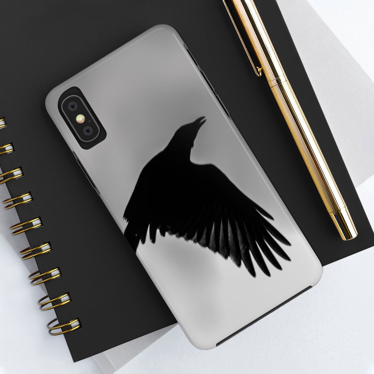 Gothic Bird Tough Phone Case, Case-Mate