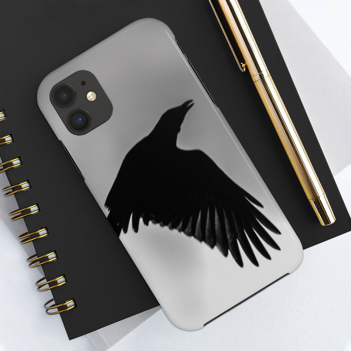 Gothic Bird Tough Phone Case, Case-Mate